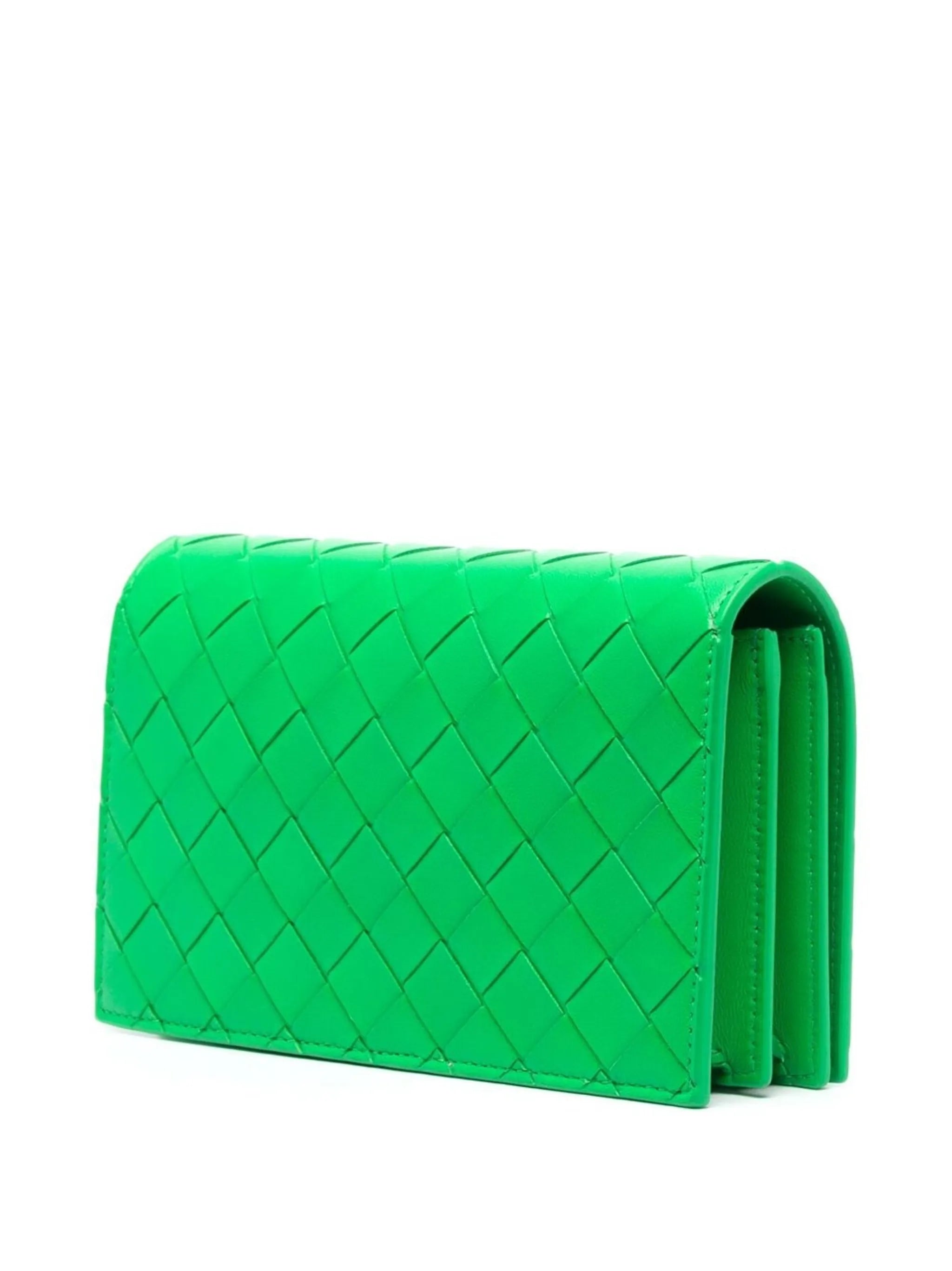mini Intrecciato leather bag