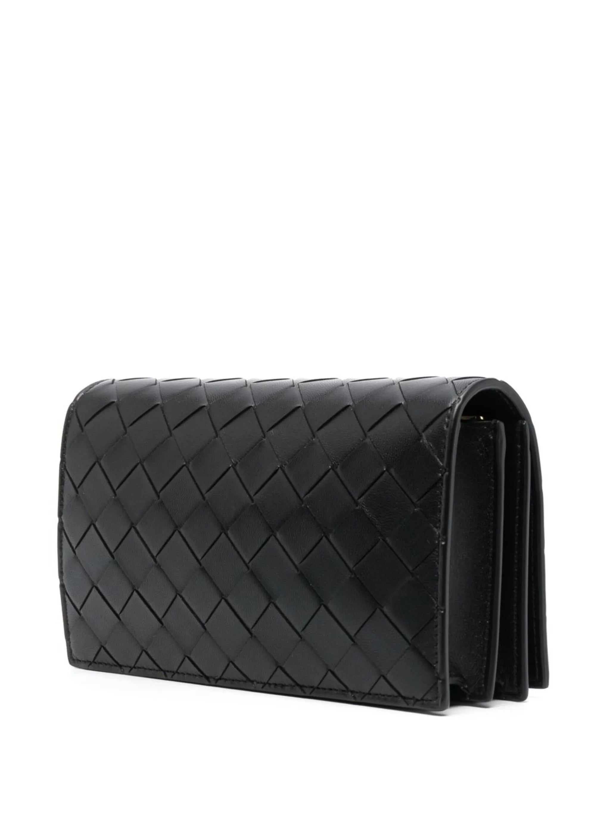 mini Intrecciato leather bag