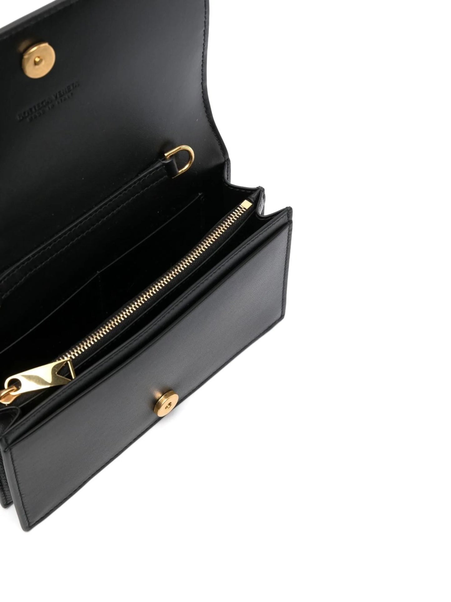 mini Intrecciato leather bag