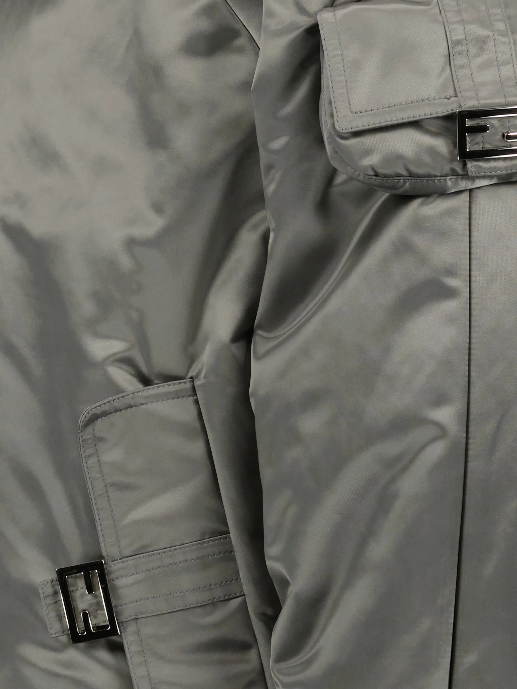 satin zip-up bomber jacket