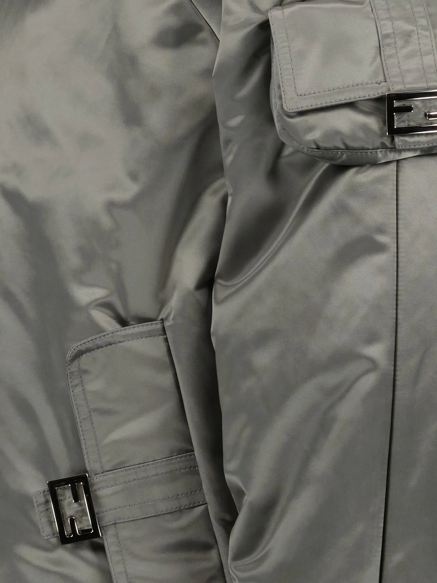 satin zip-up bomber jacket