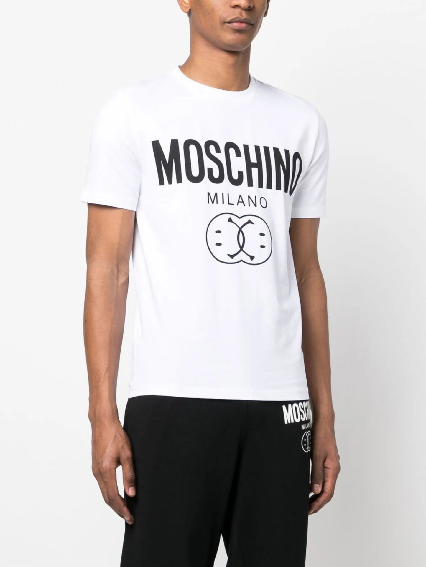 smile logo-print T-shirt