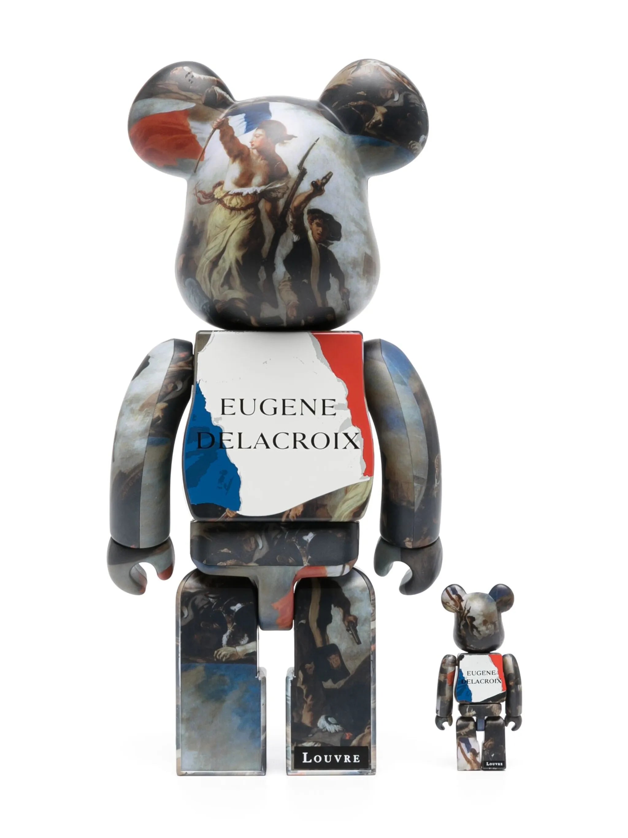 Be@rbrick Eugène Delacroix 100 and 400 set