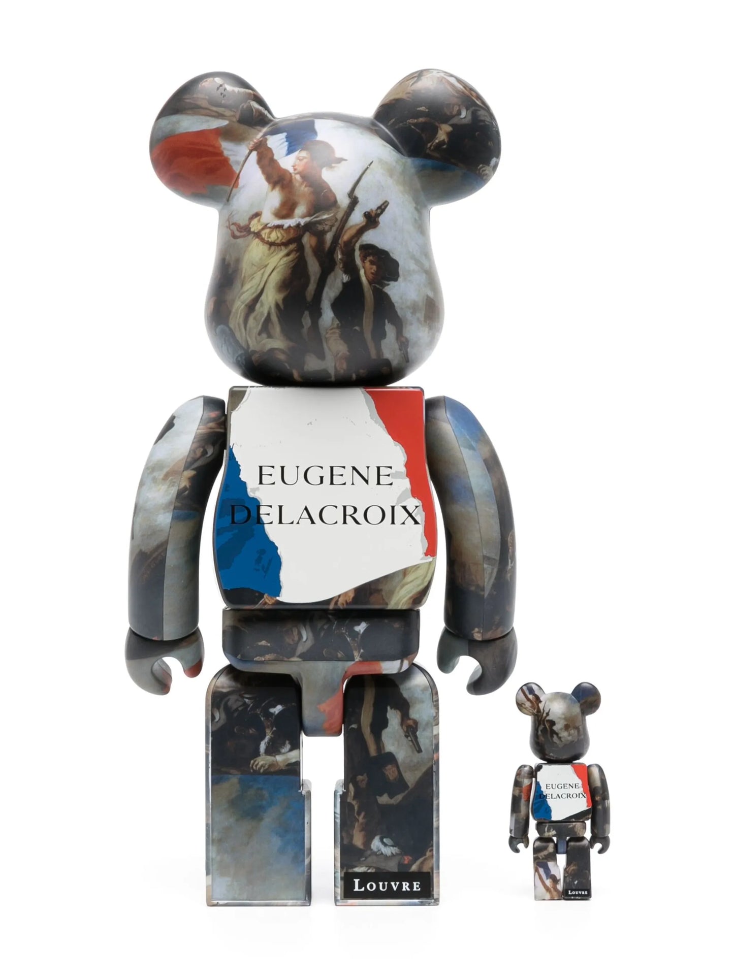 Be@rbrick Eugène Delacroix 100 and 400 set