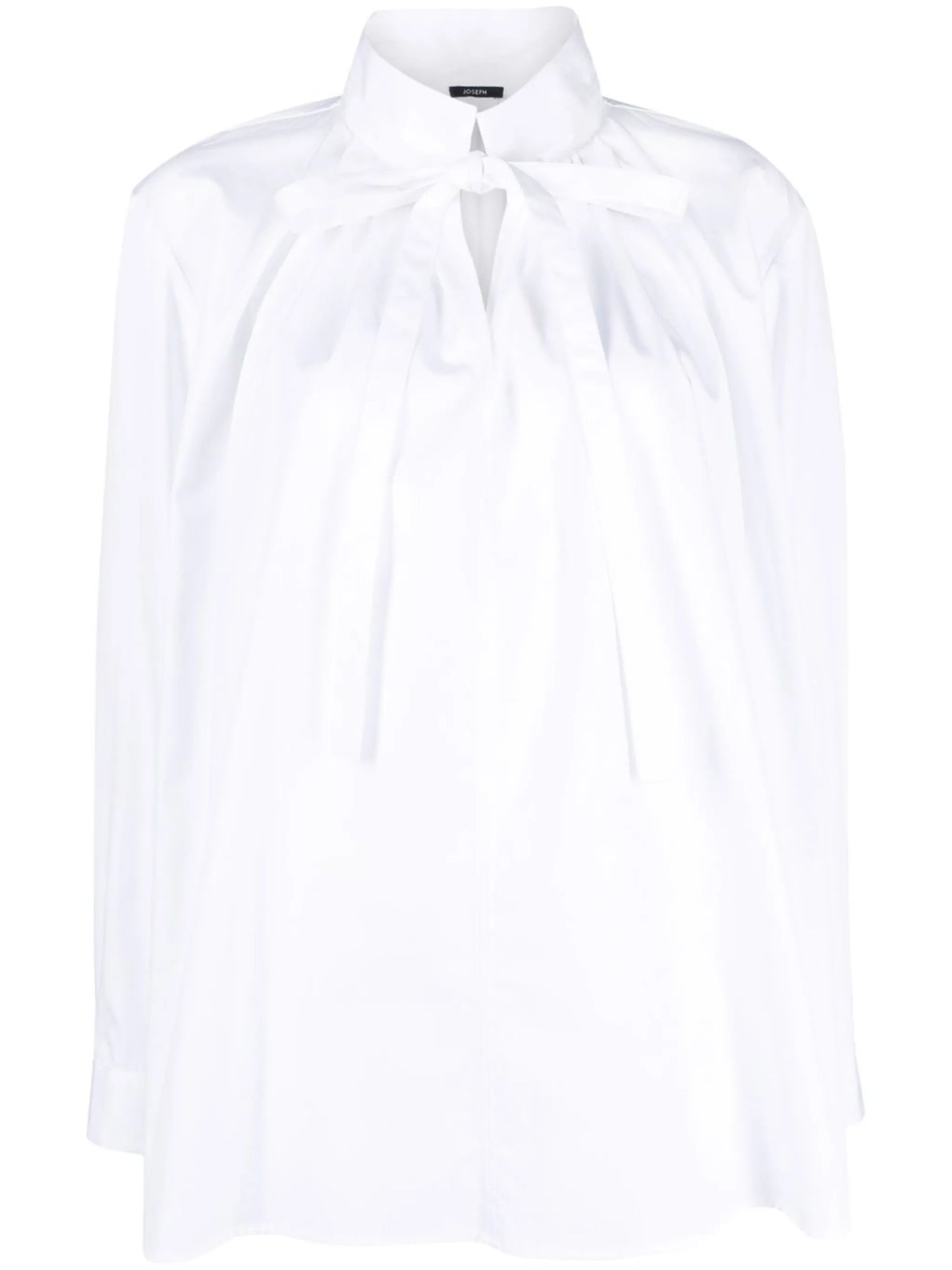 front tie-fastening blouse