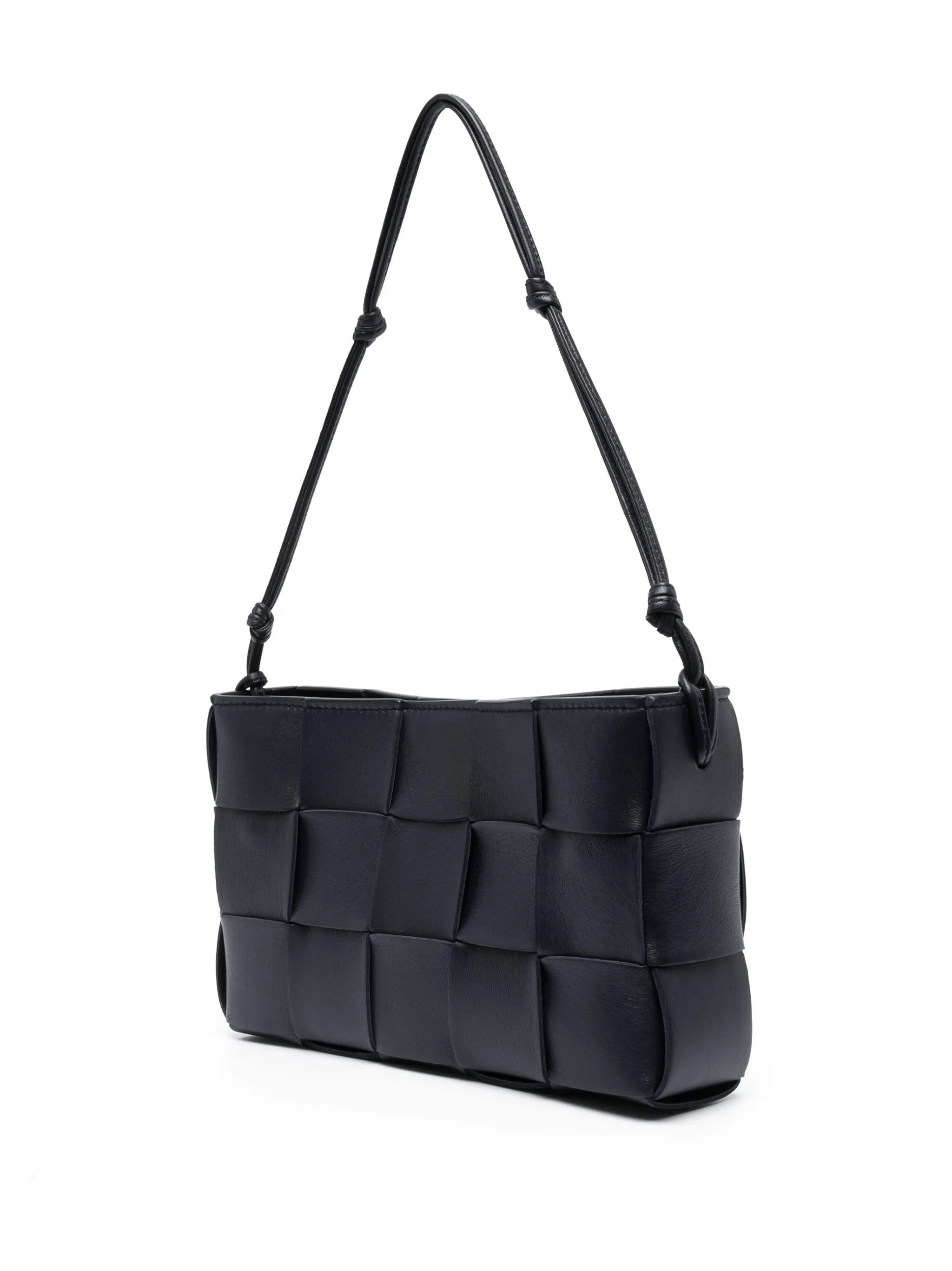 mini Cassette leather shoulder bag