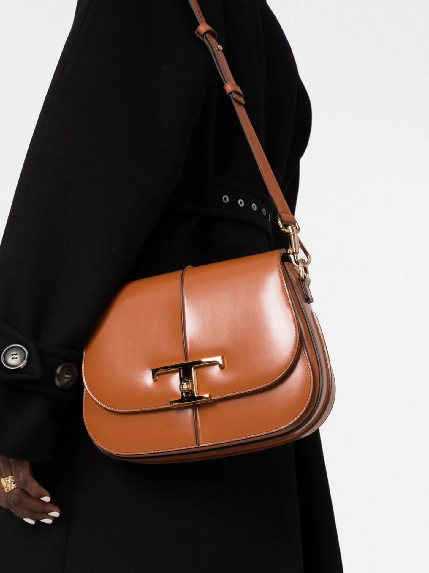 logo-plaque tote bag