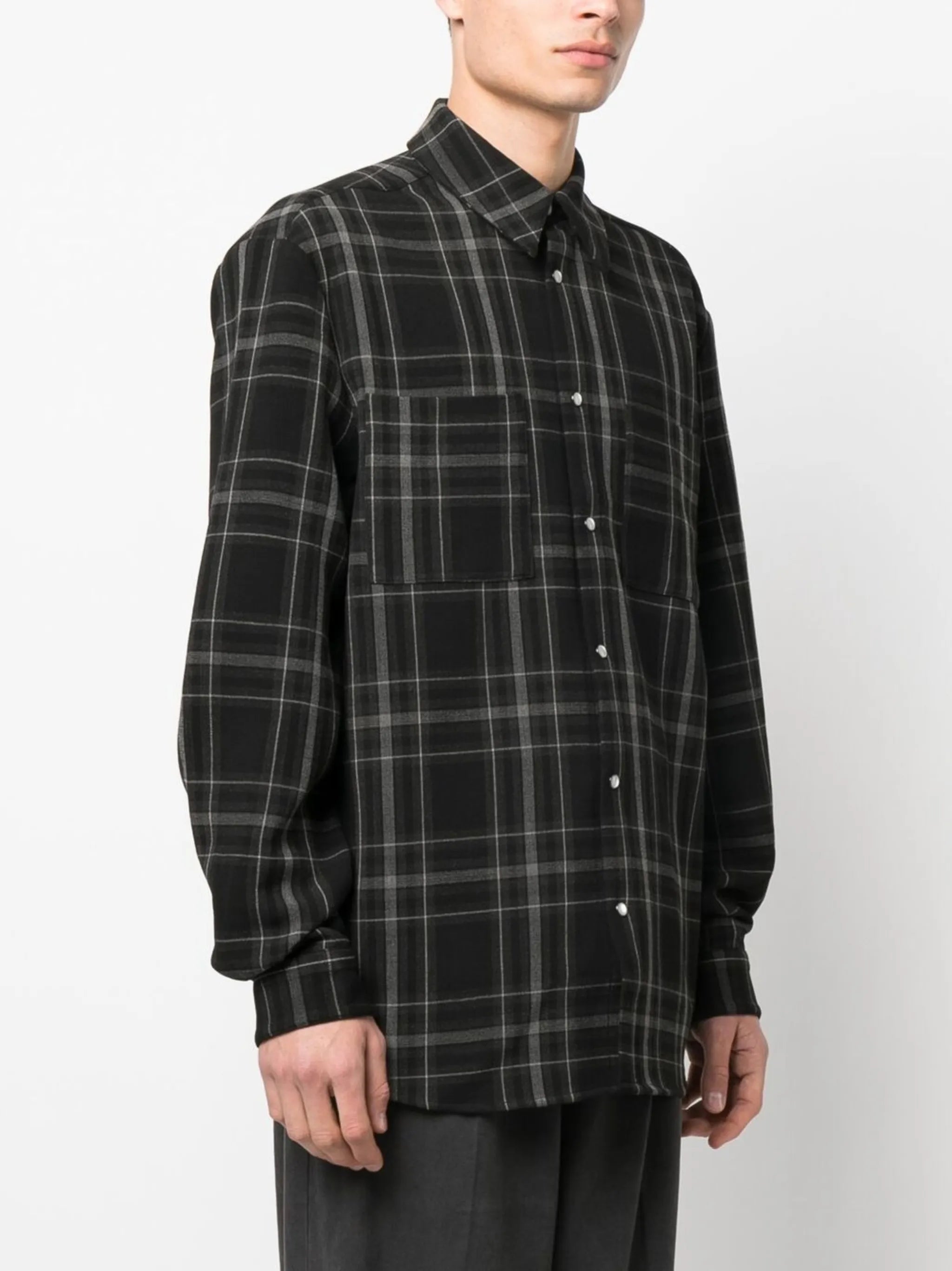 Elja check-pattern shirt