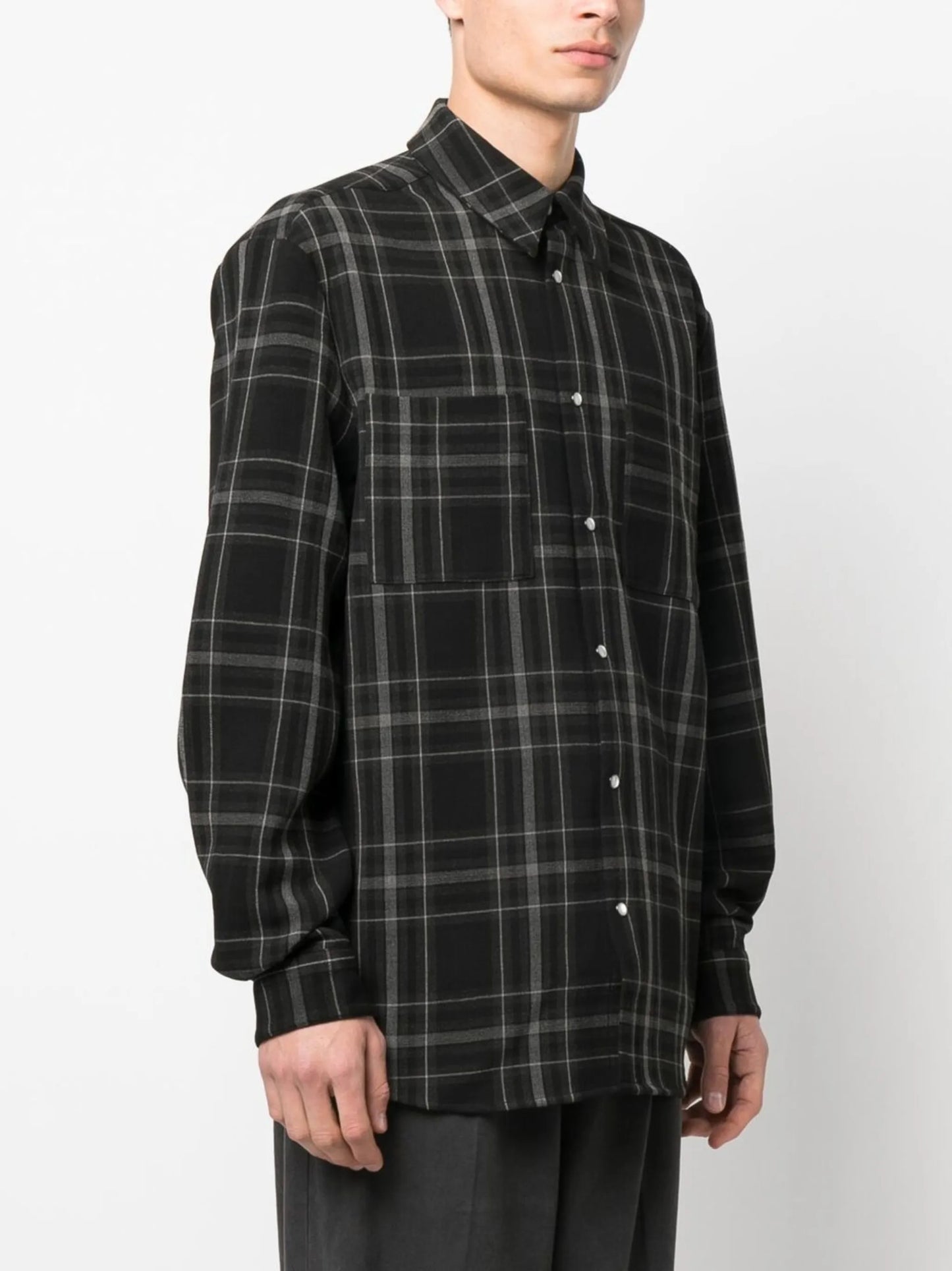 Elja check-pattern shirt