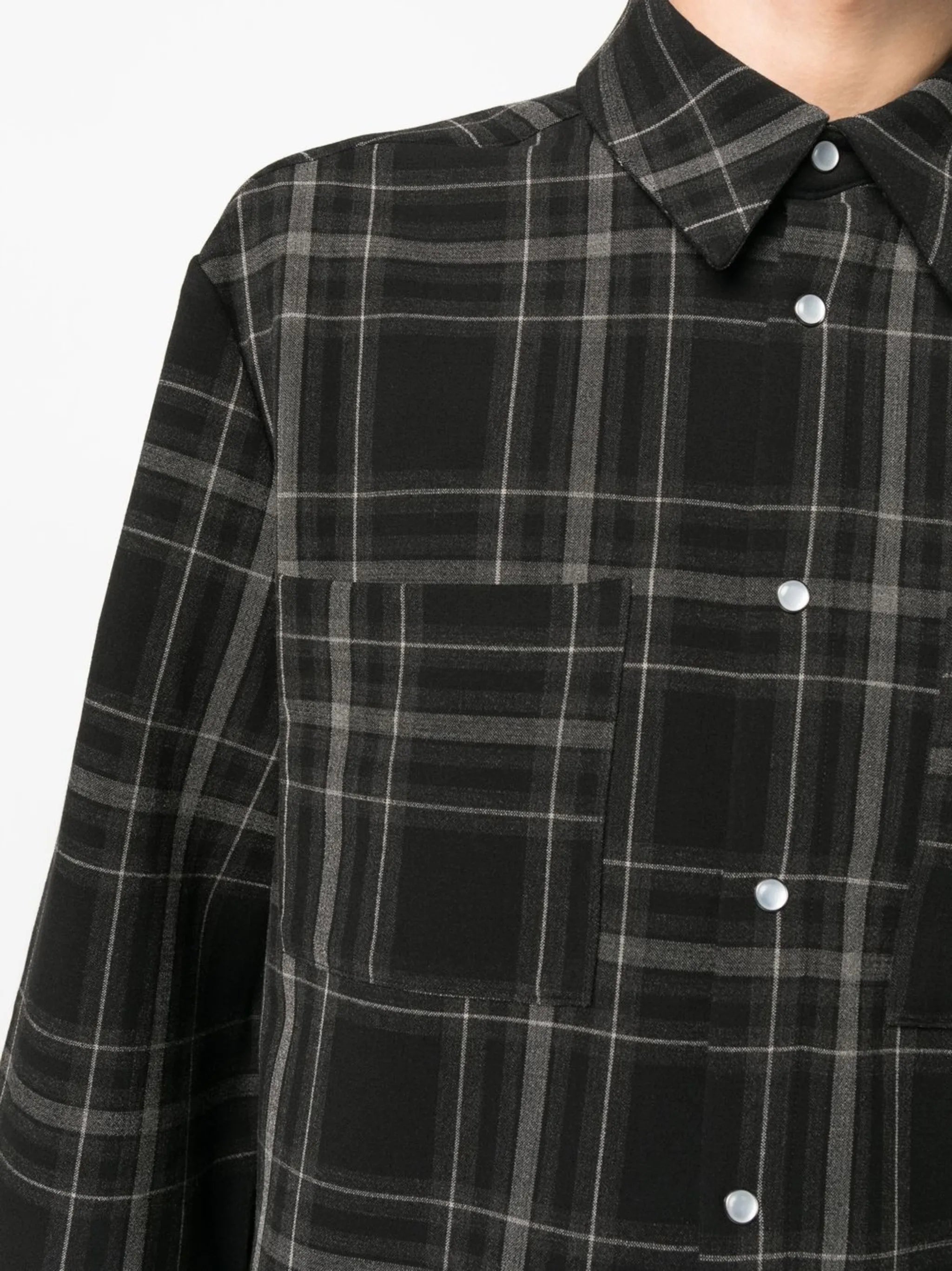 Elja check-pattern shirt