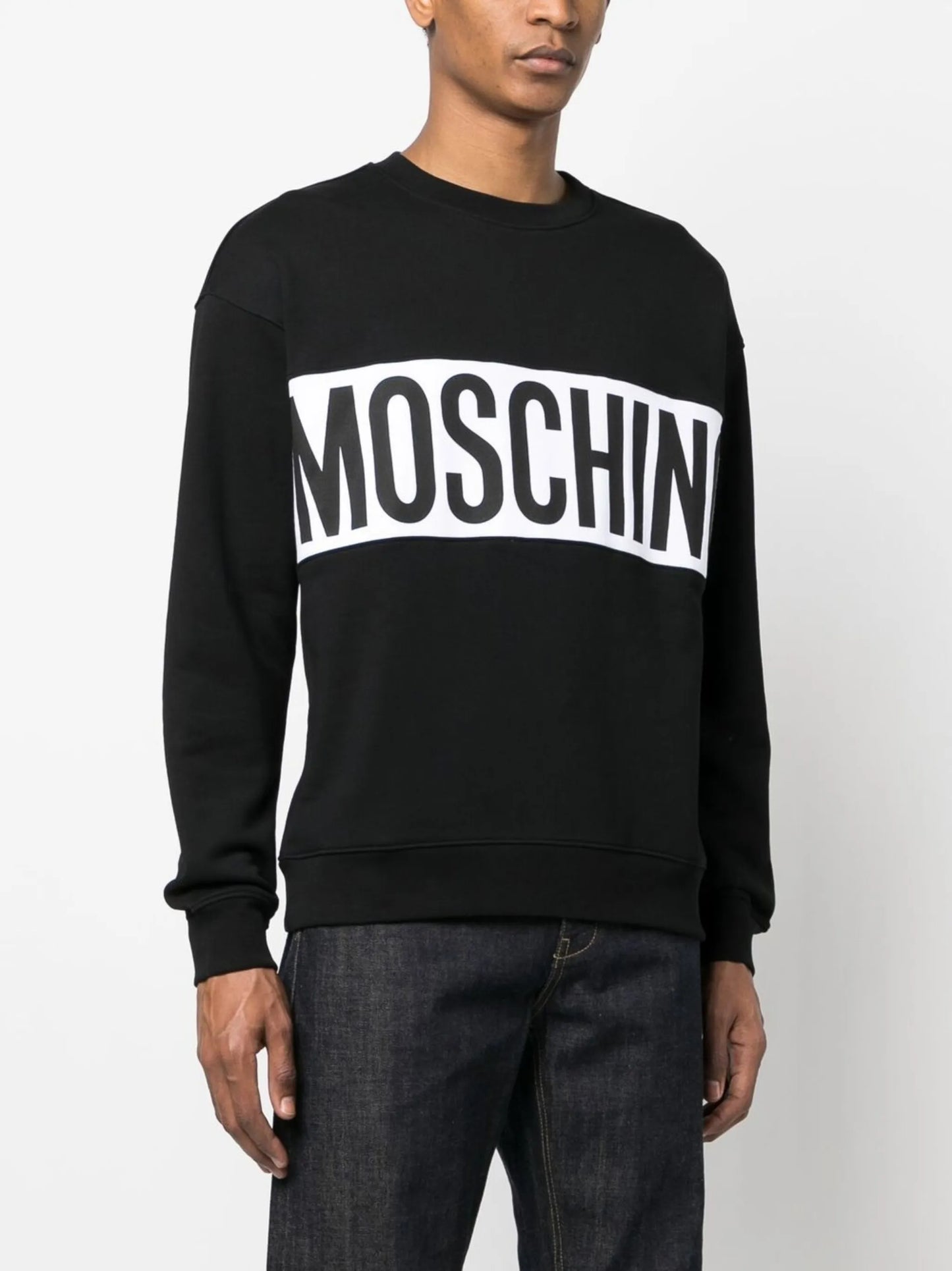logo-print cotton sweatshirt