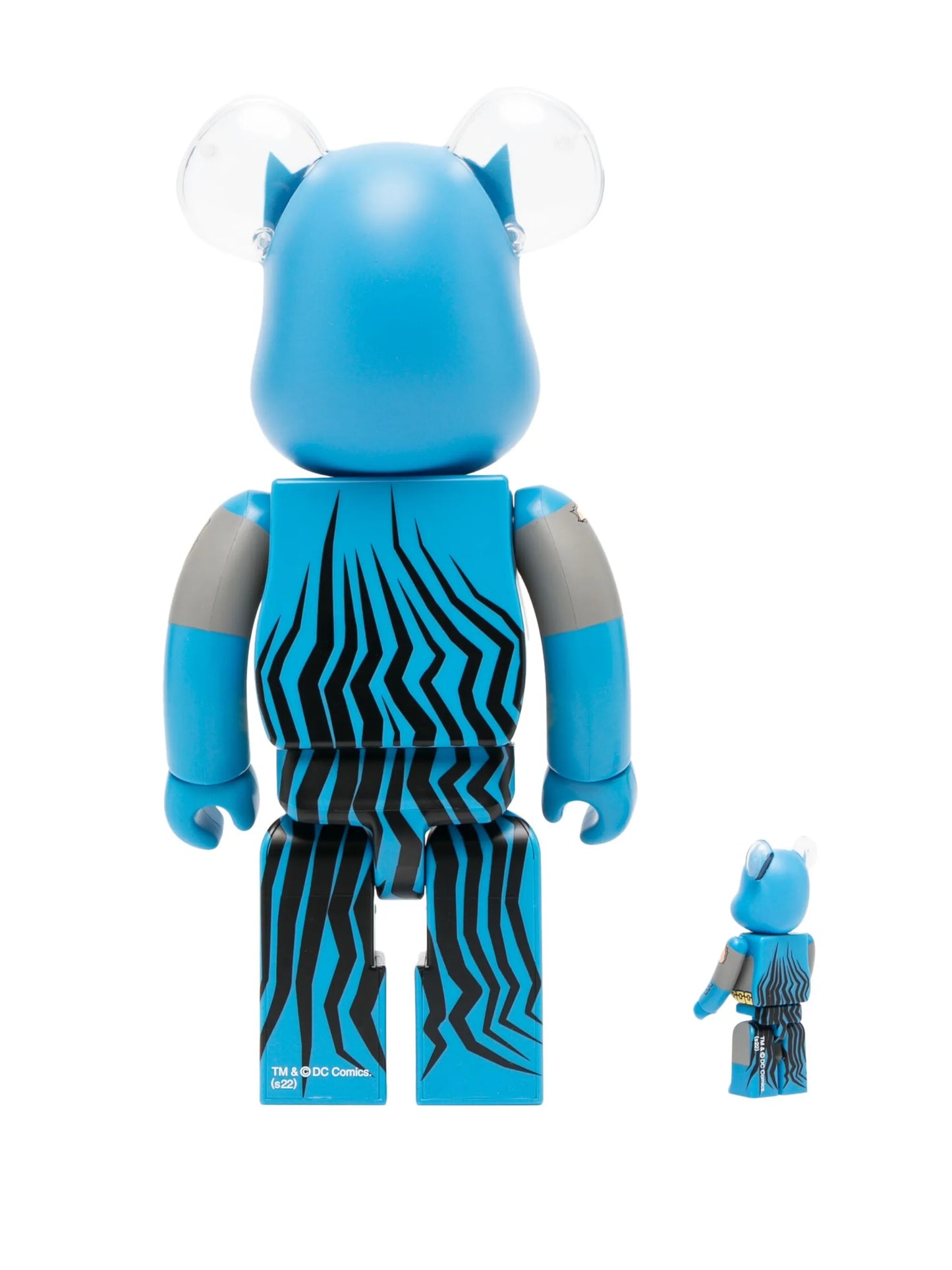 x Batman The Dark Knight Triumphant BE@RBRICK 100% and 400% figure set