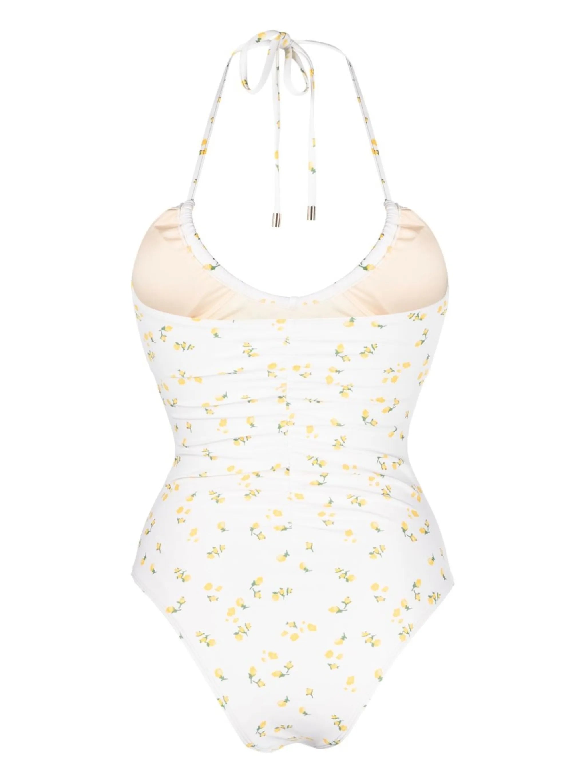 peony ruched swimsuit