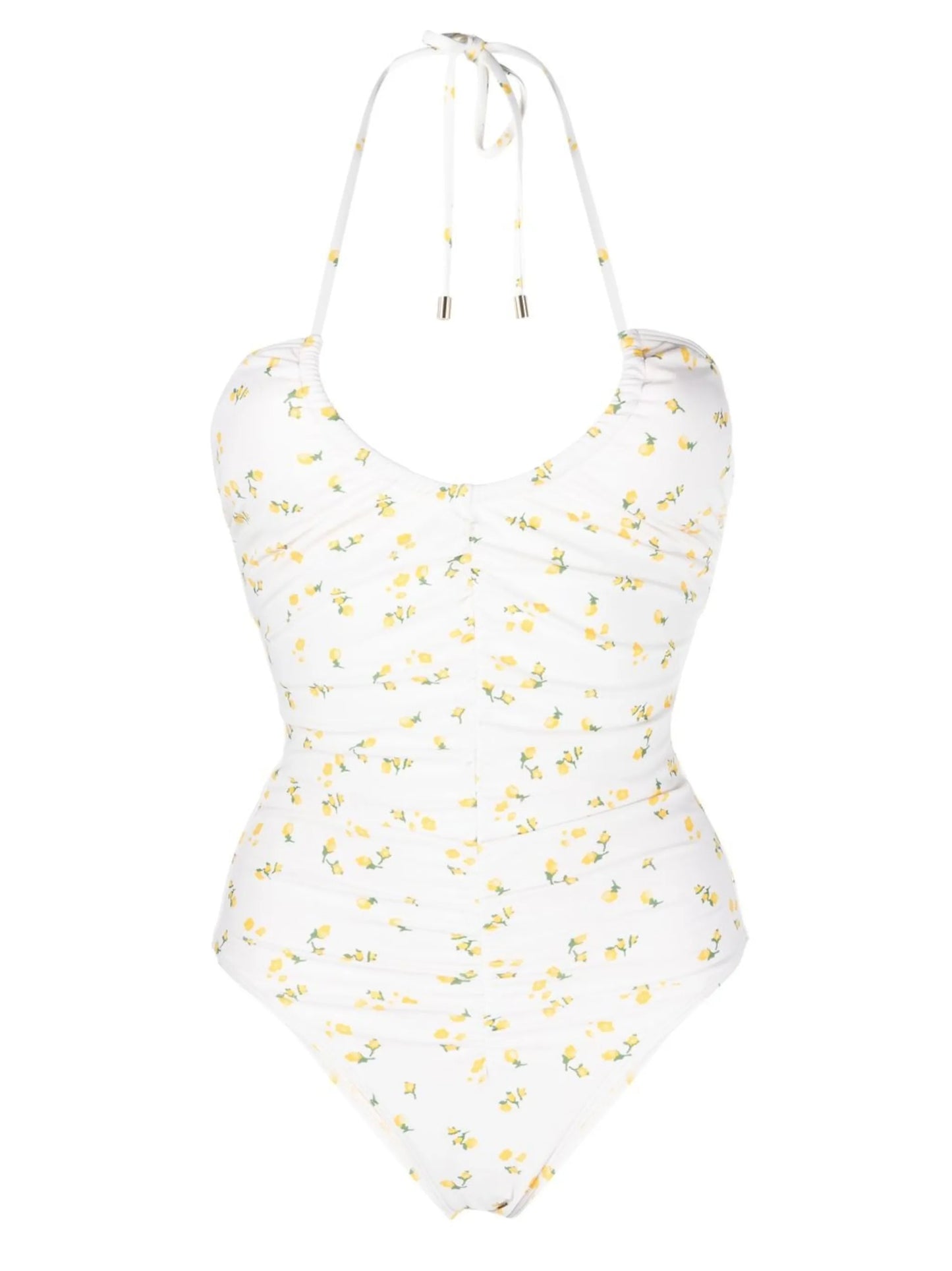 peony ruched swimsuit