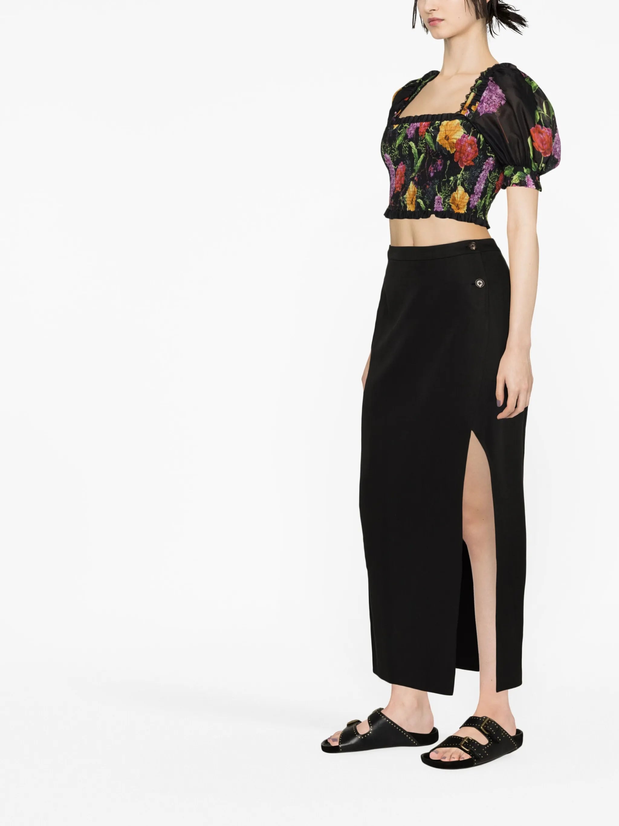 lirio floral top