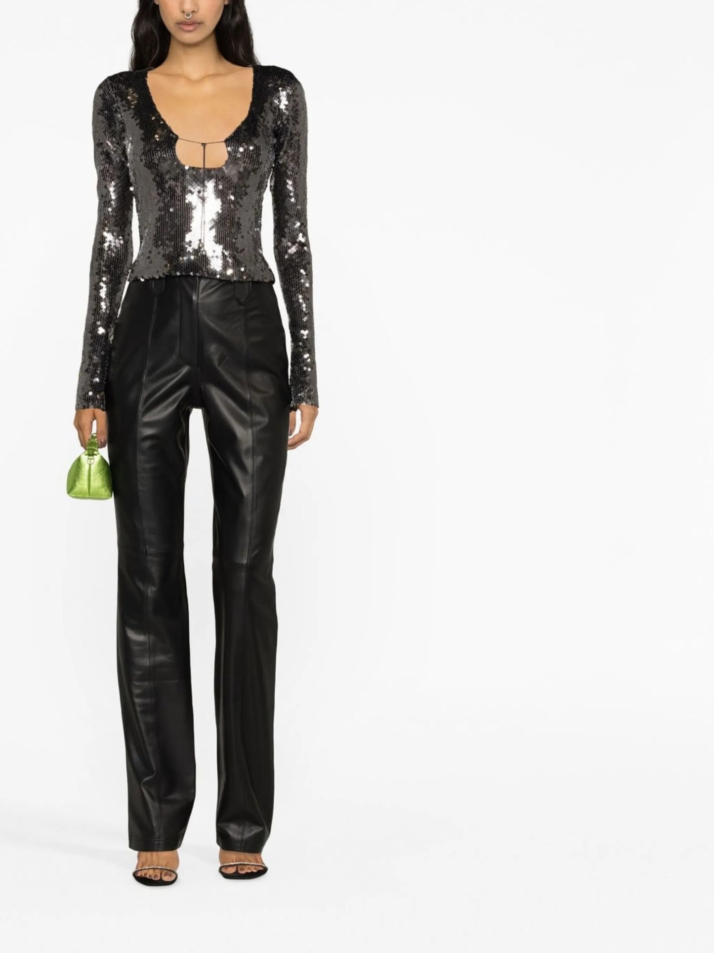 Solaris sequinned top