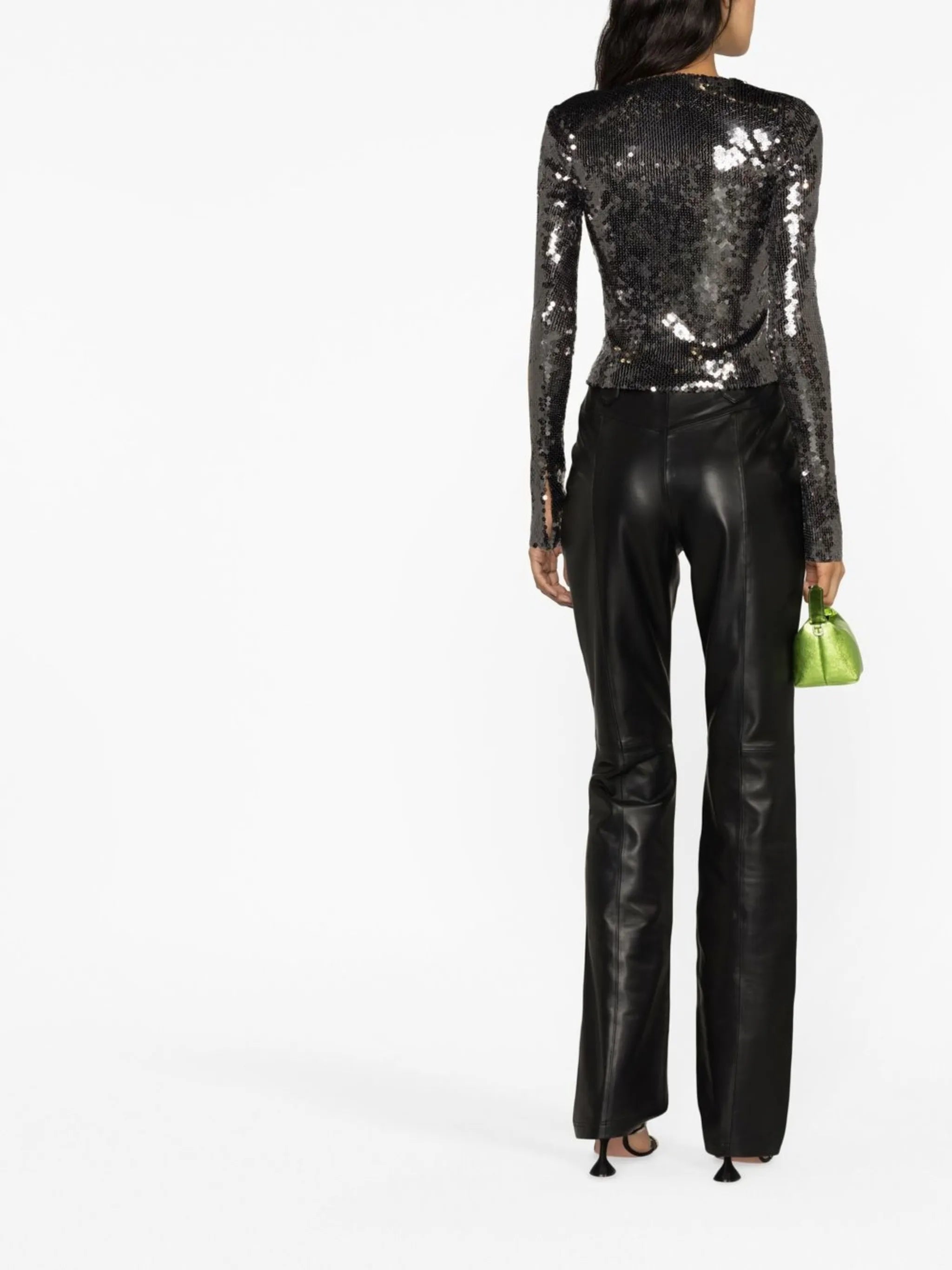 Solaris sequinned top