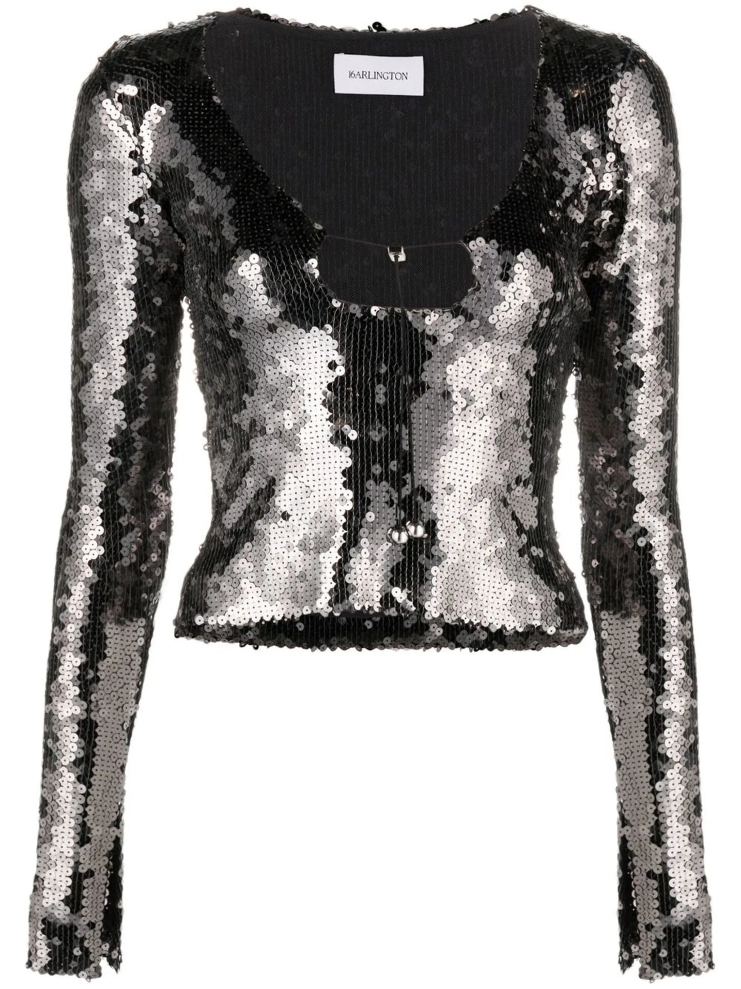 Solaris sequinned top