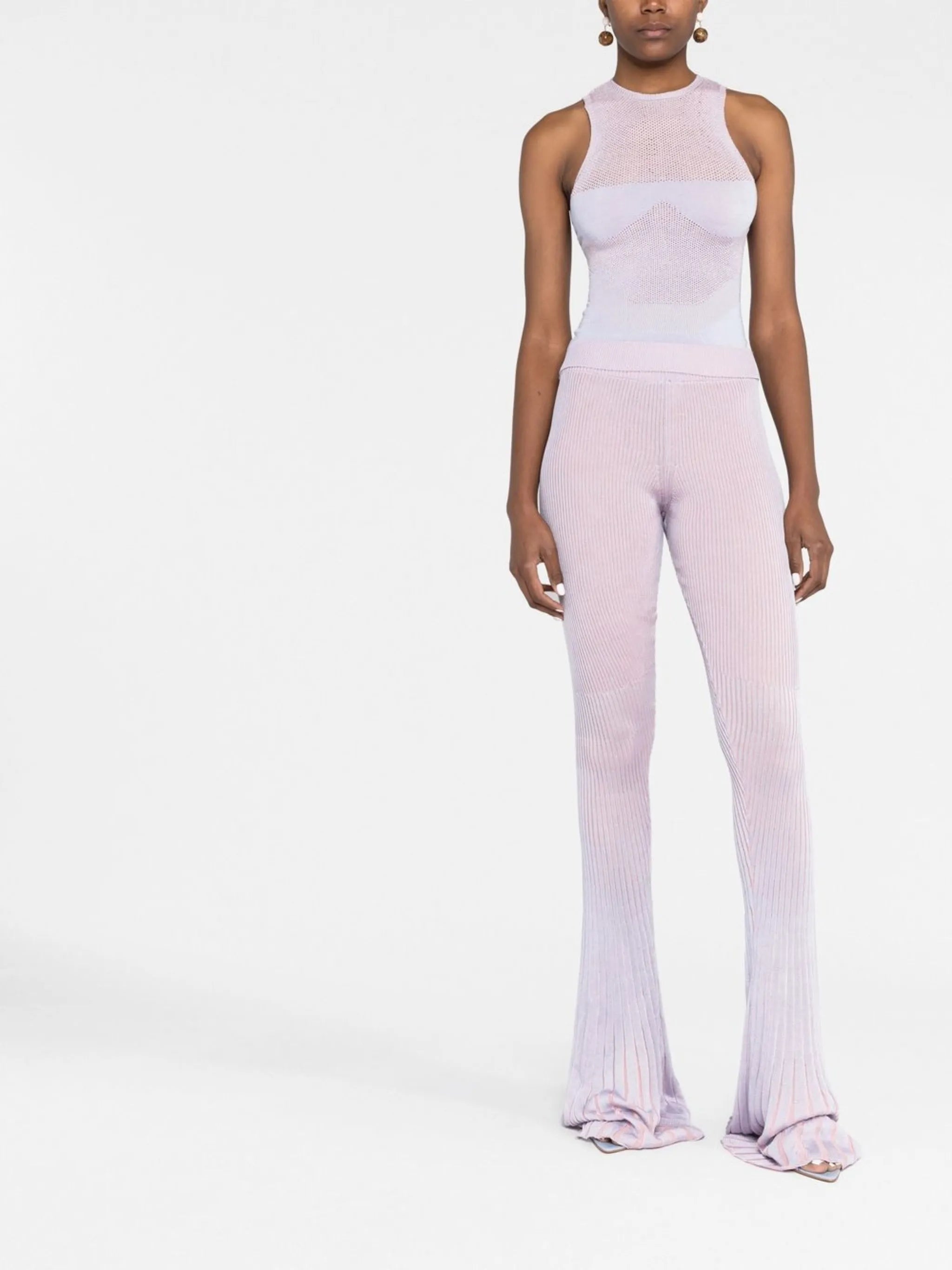 Arcade knitted sleeveless top