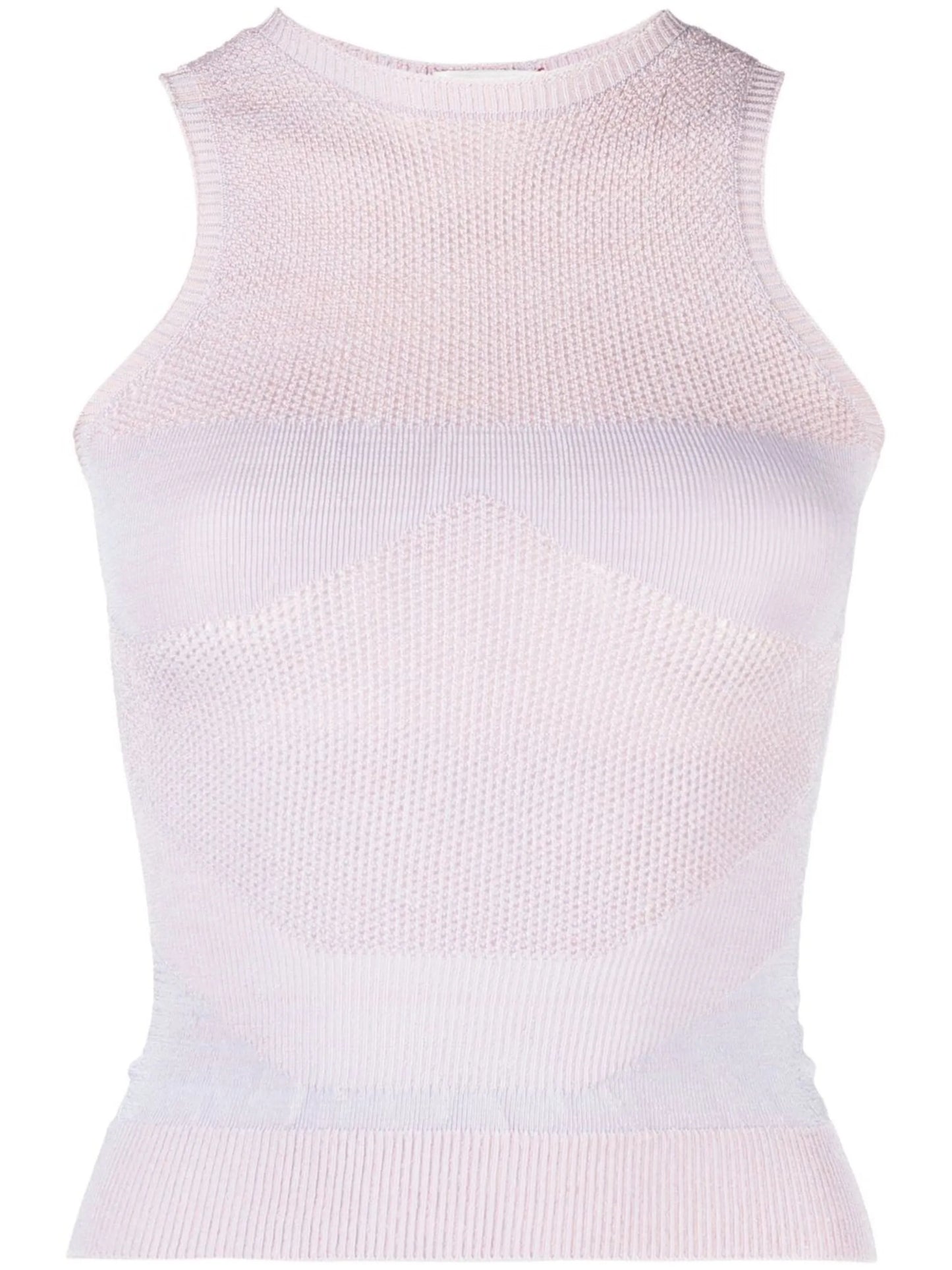 Arcade knitted sleeveless top