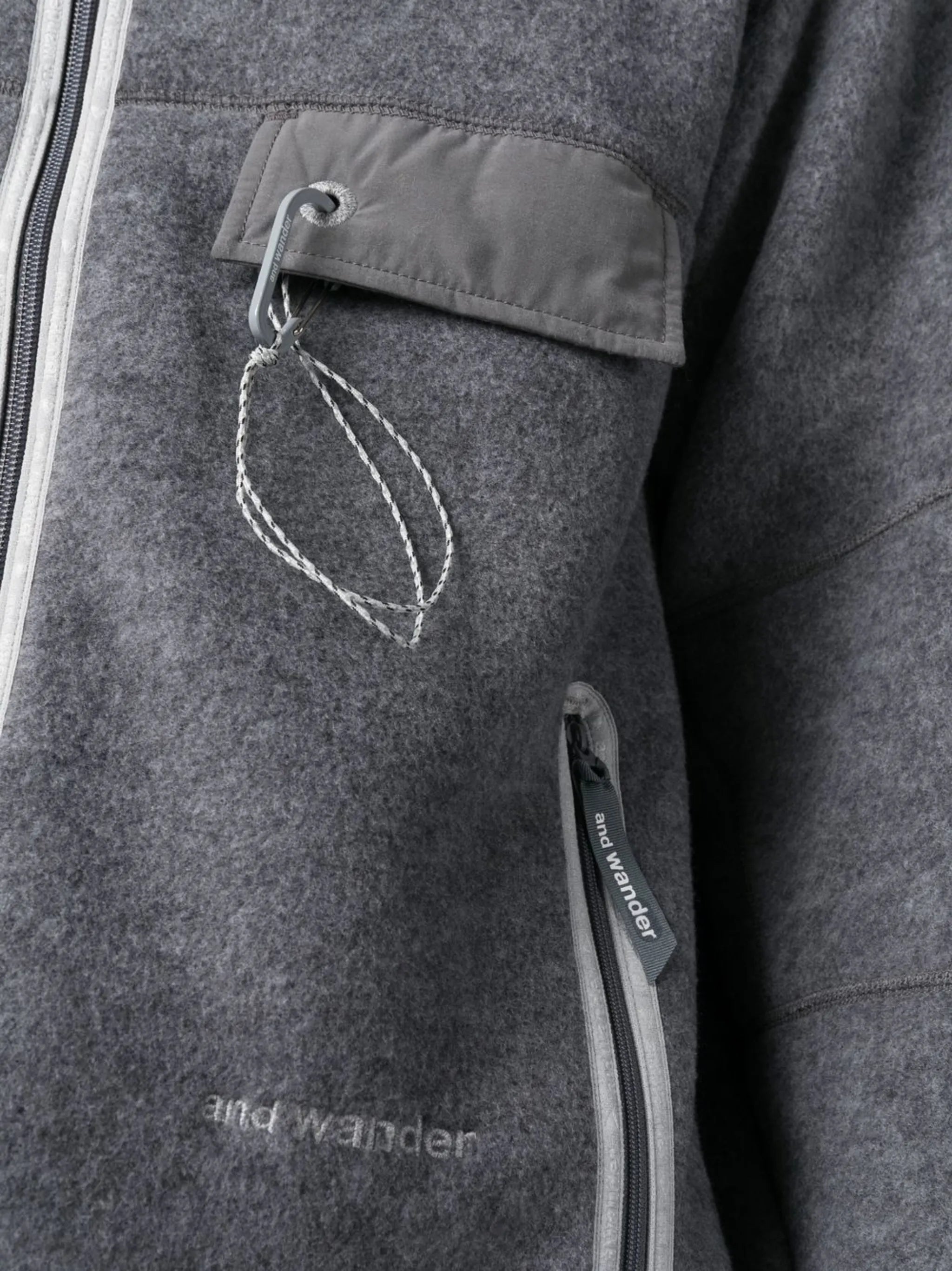 embroidered-logo bomber jacket