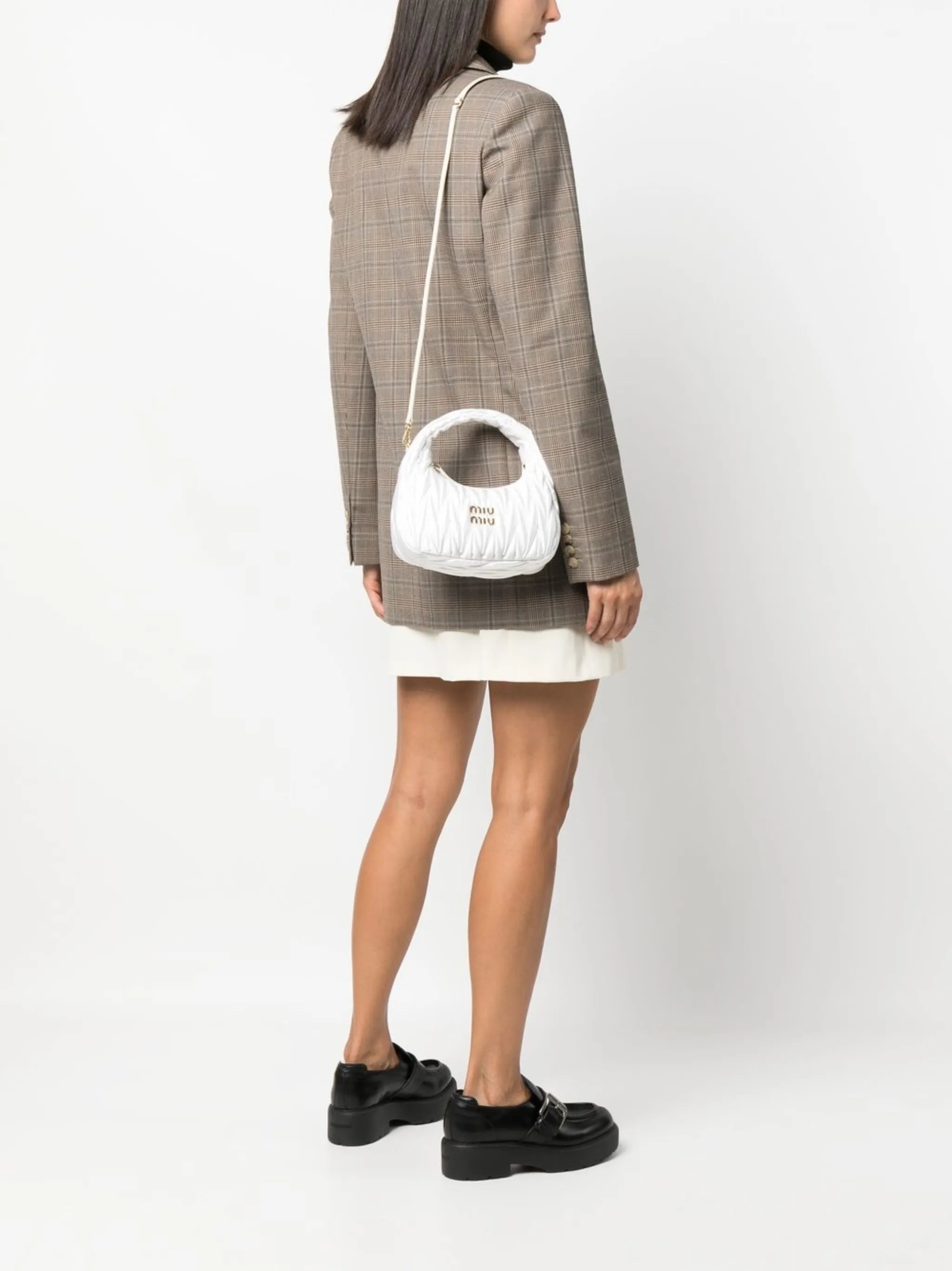 mini Wander matelassé shoulder bag
