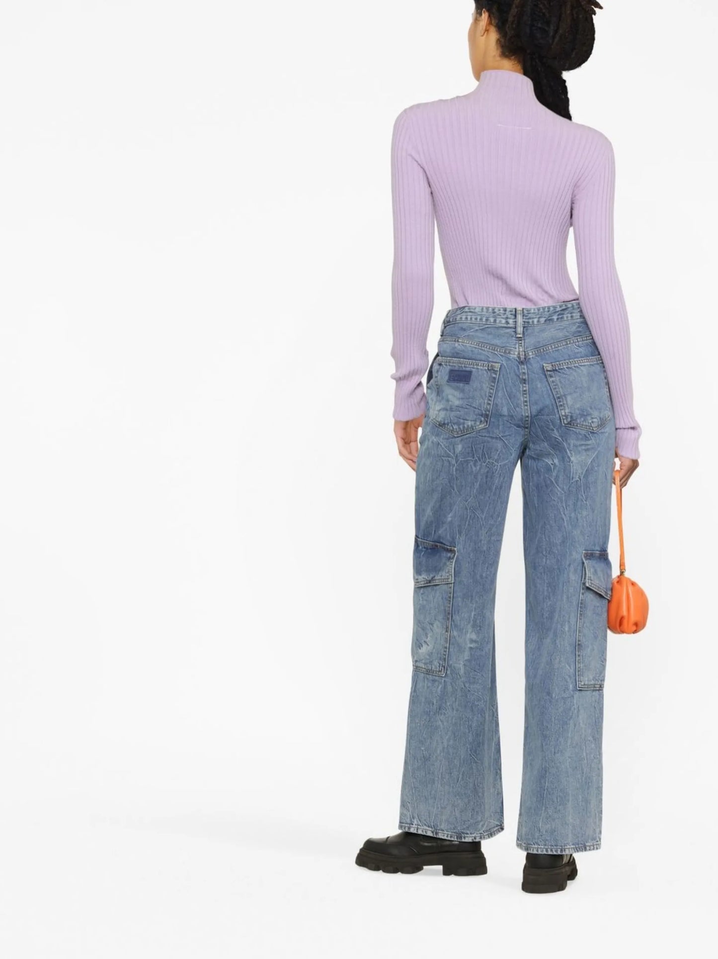 wide-leg jeans