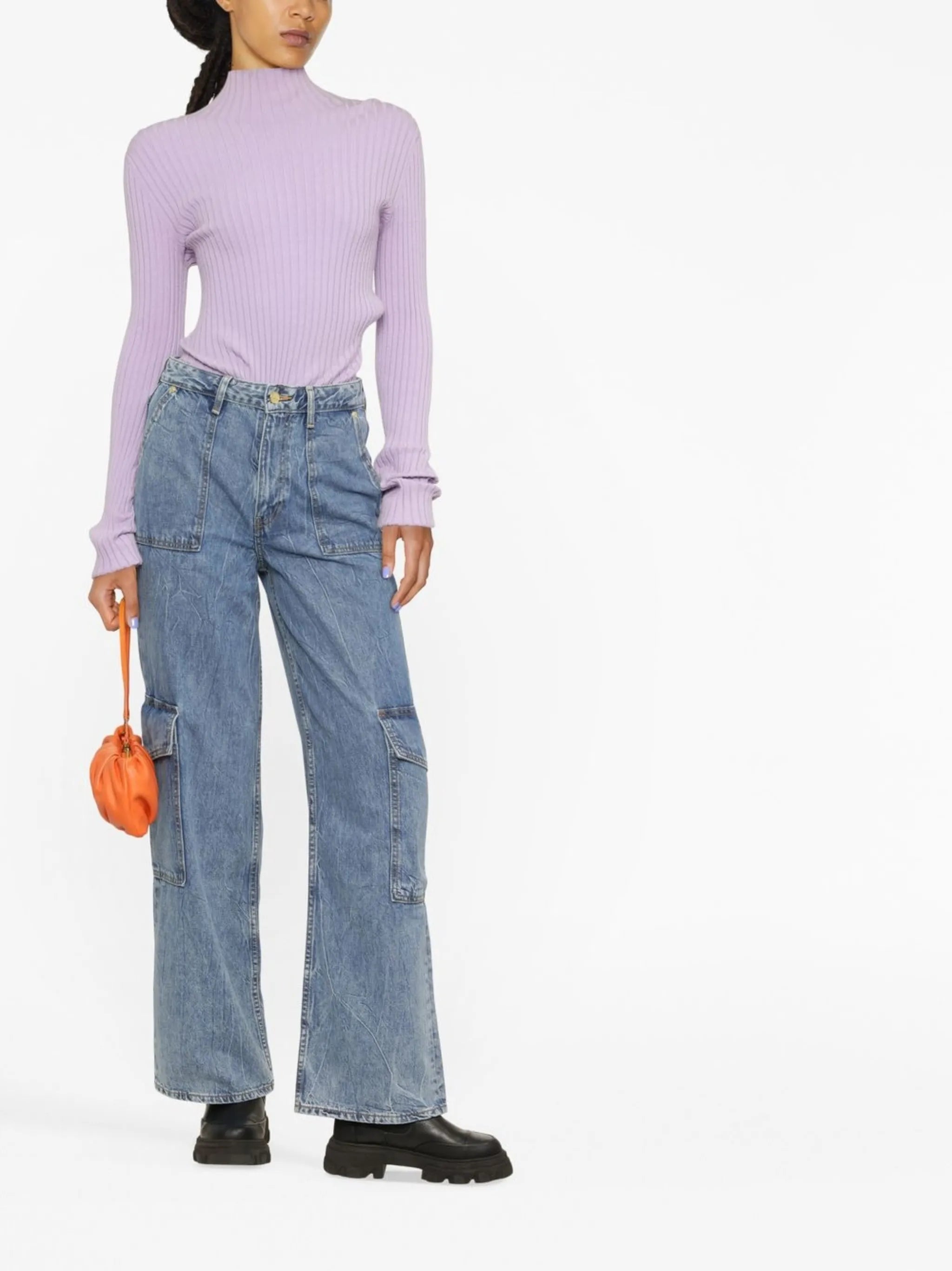 wide-leg jeans