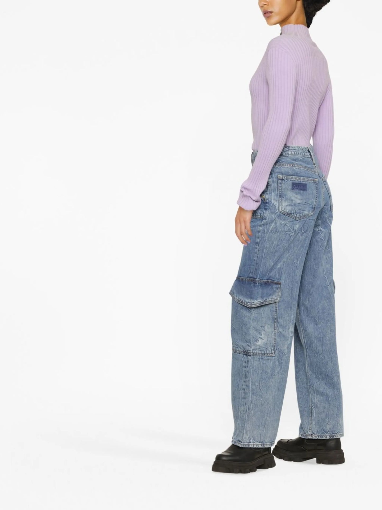 wide-leg jeans