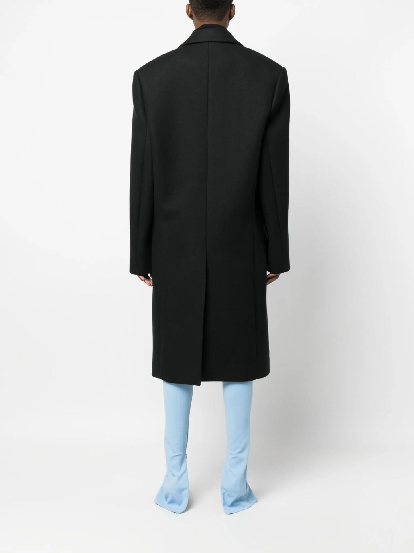 x Hailey Bieber virgin wool coat