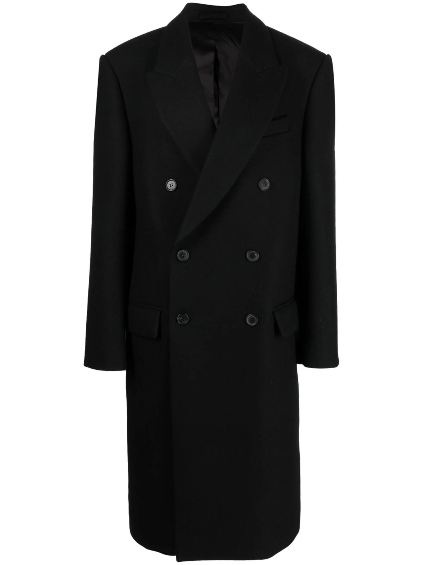 x Hailey Bieber virgin wool coat