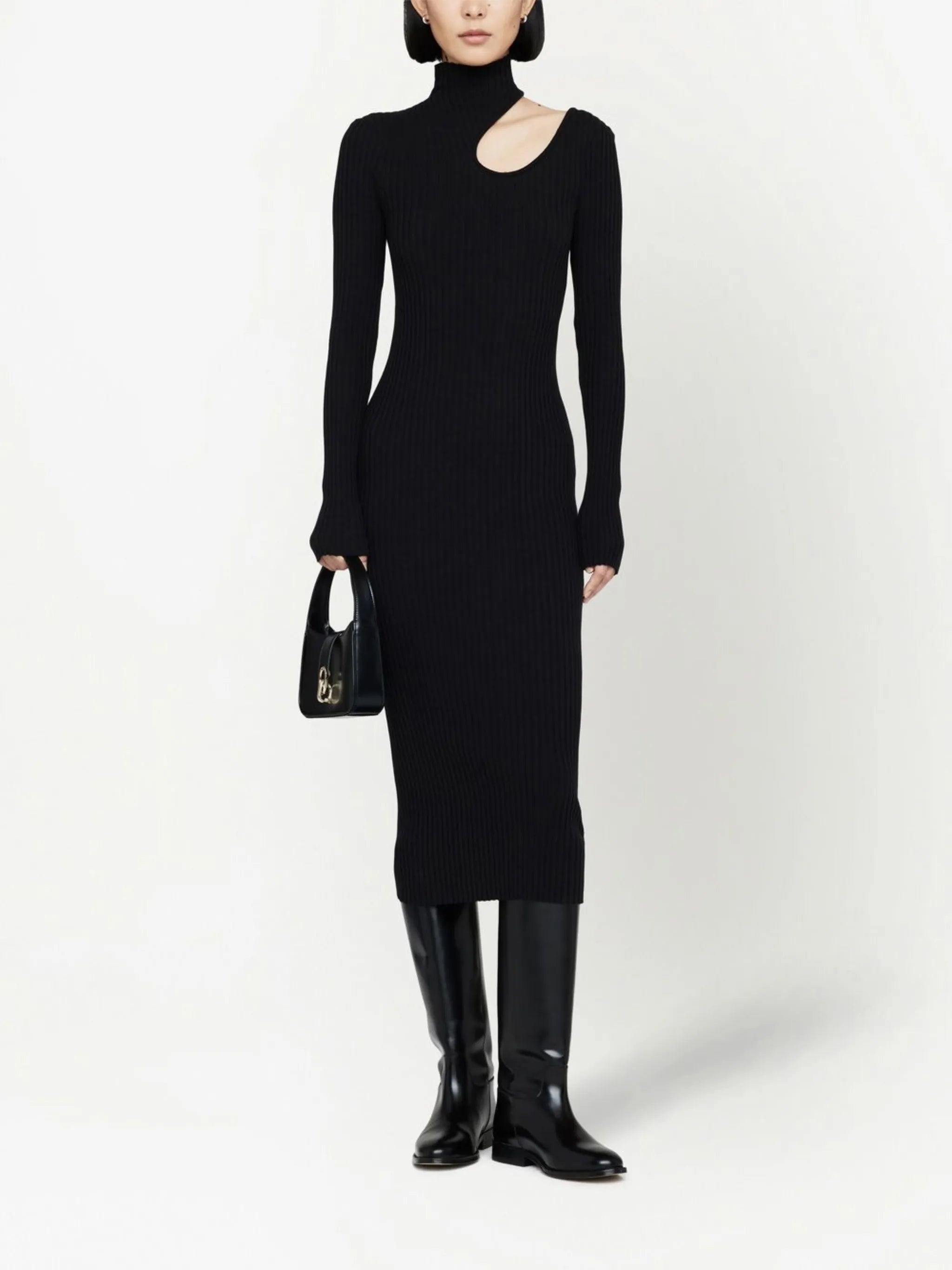 Victoria cut-out detail dress