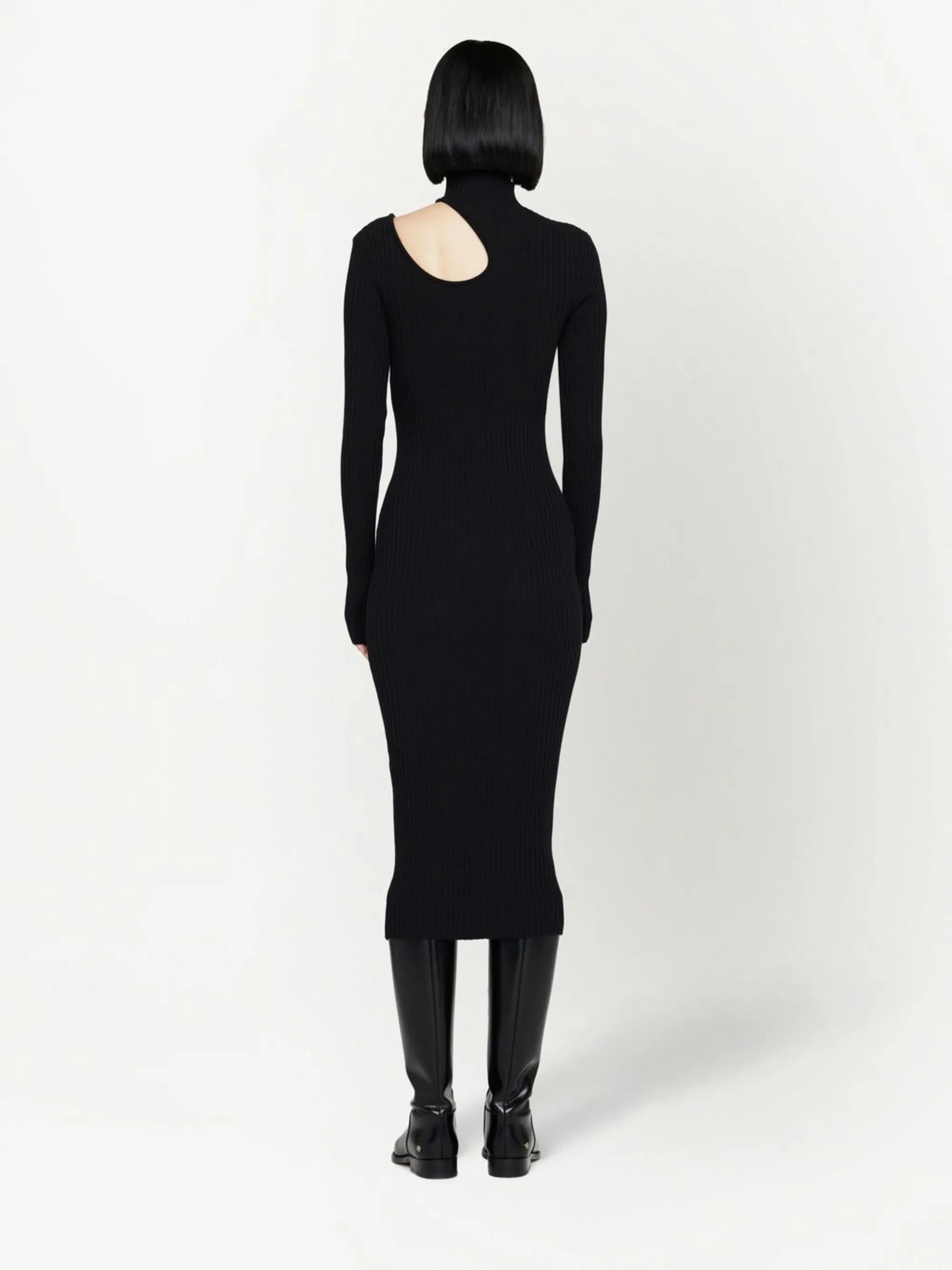 Victoria cut-out detail dress