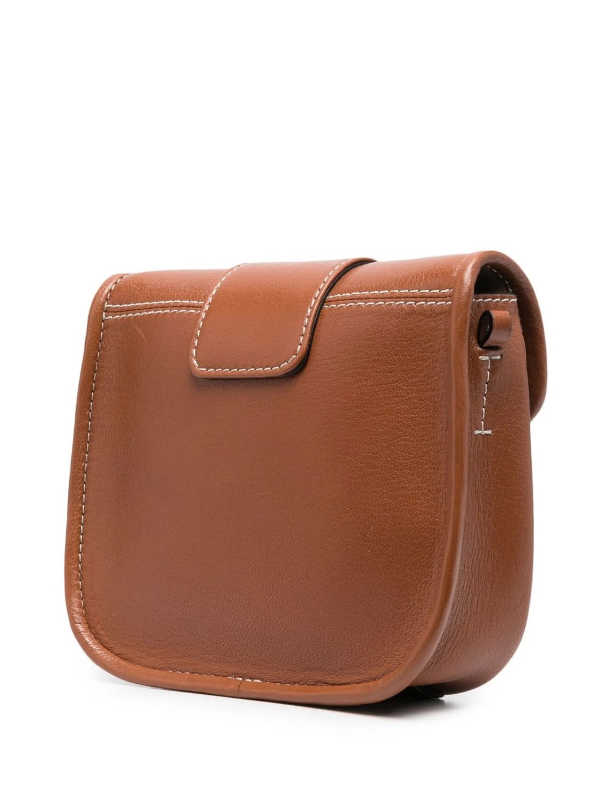 Saddie leather shoulder bag