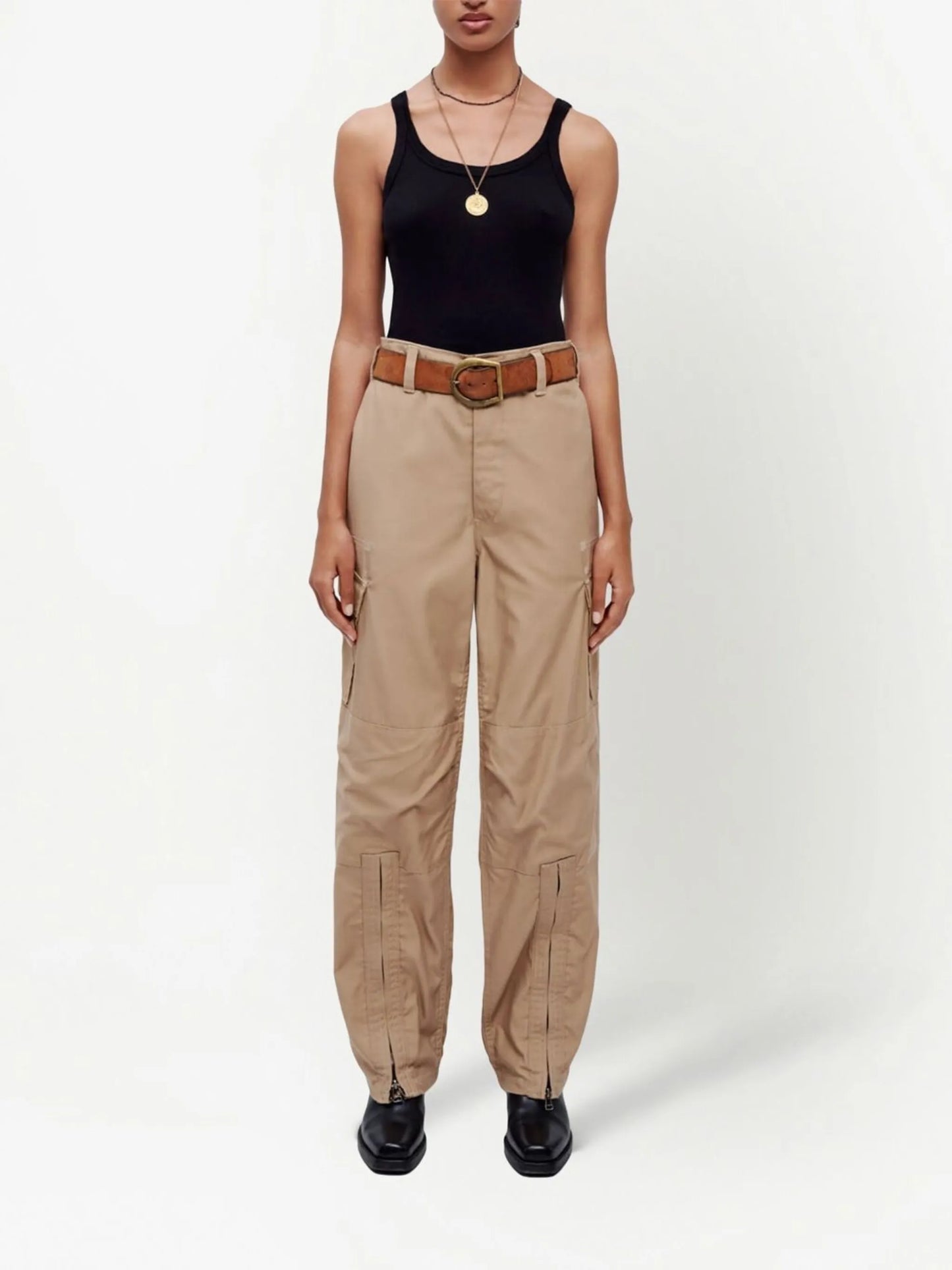 upcycled cargo trousers