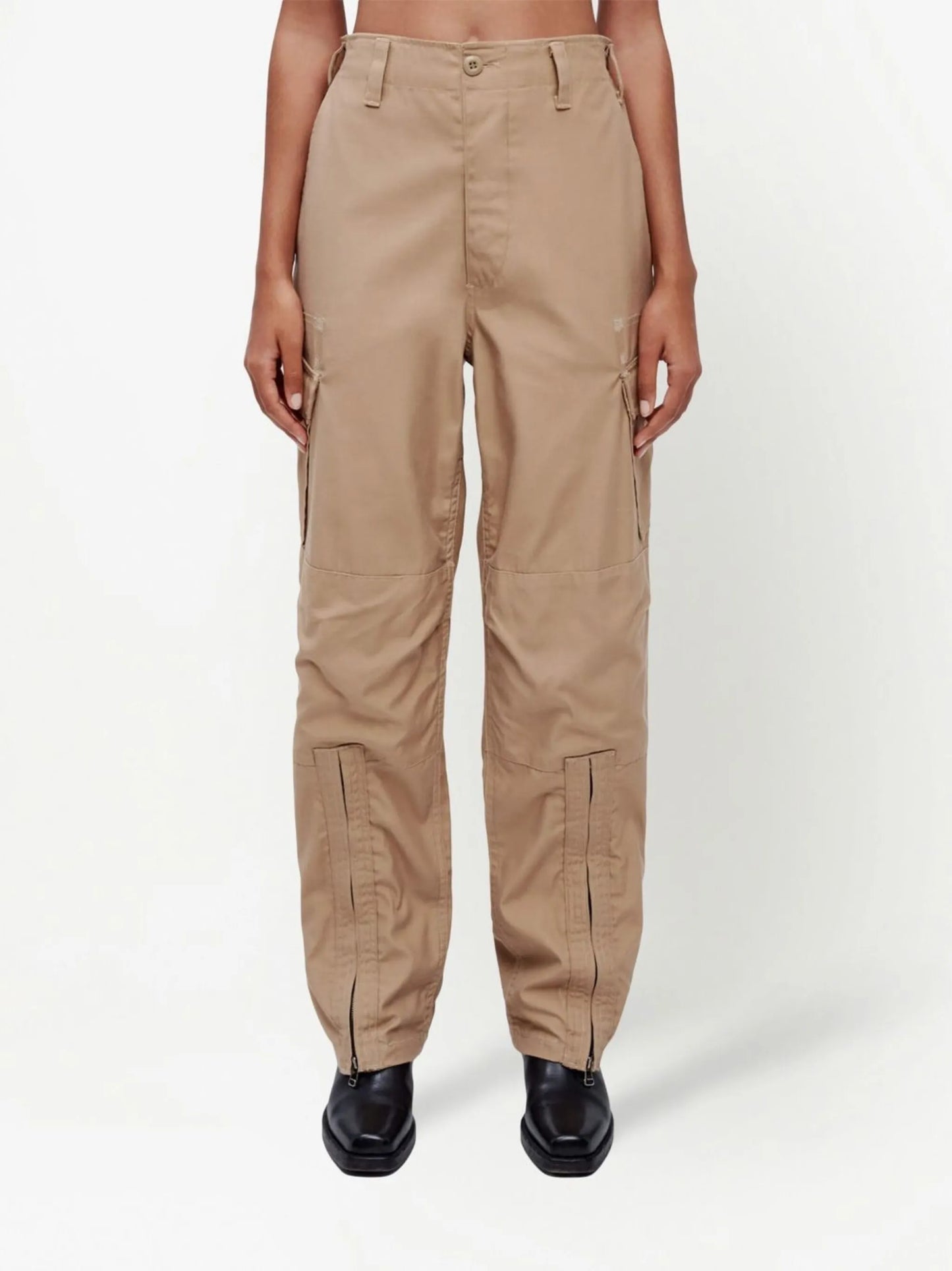 upcycled cargo trousers
