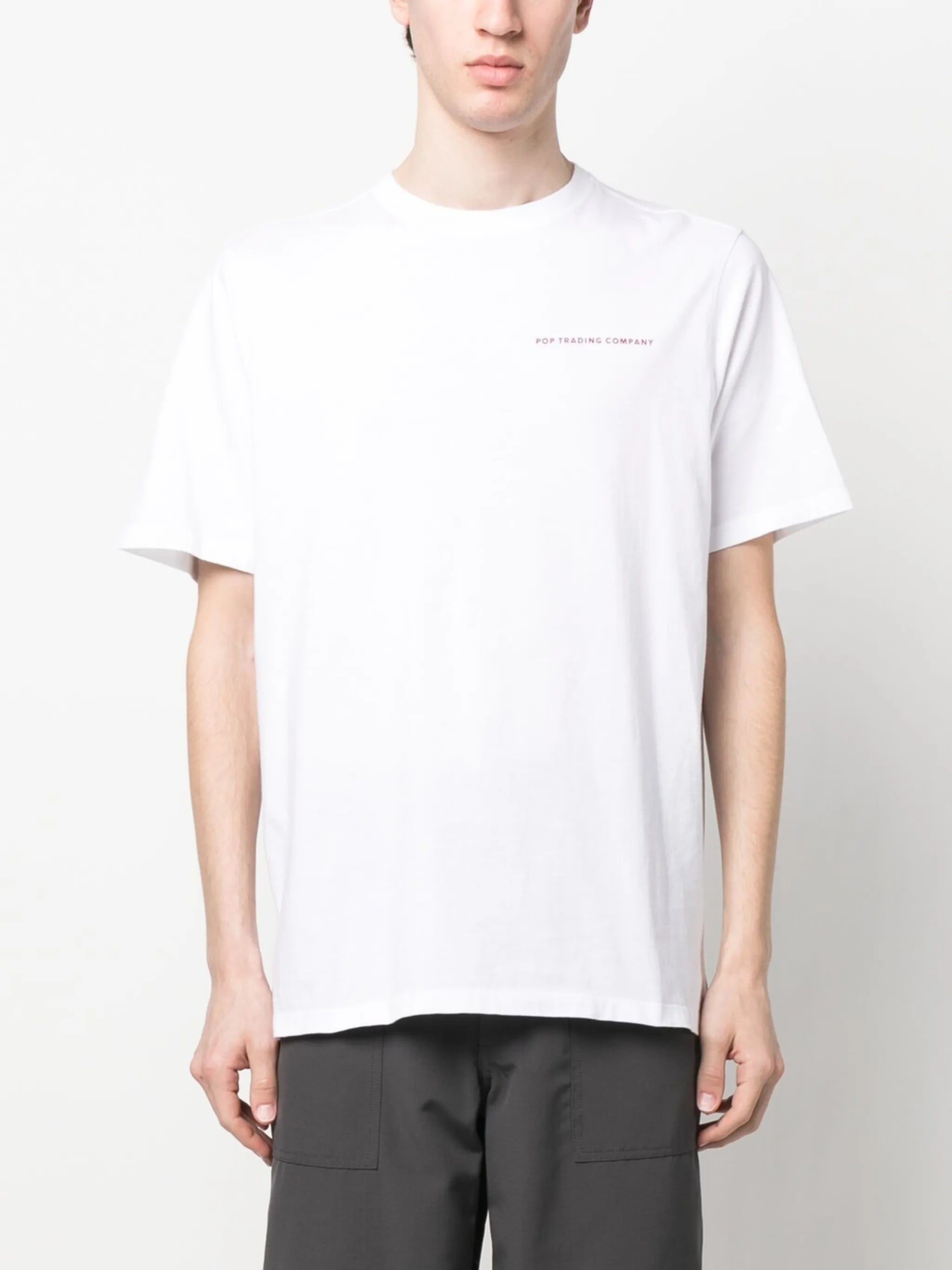 logo-print cotton T-shirt