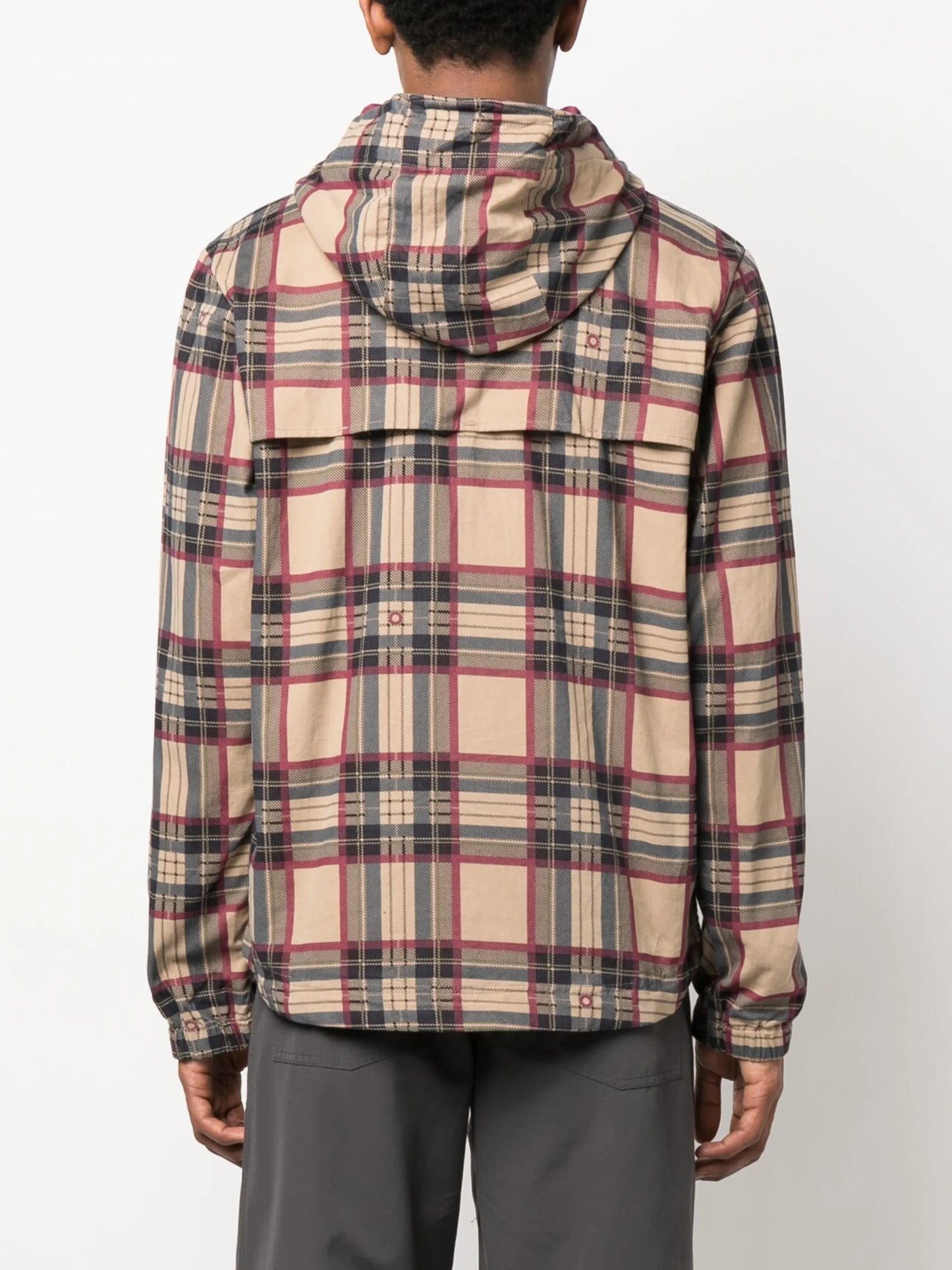 Vondel plaid-pattern jacket