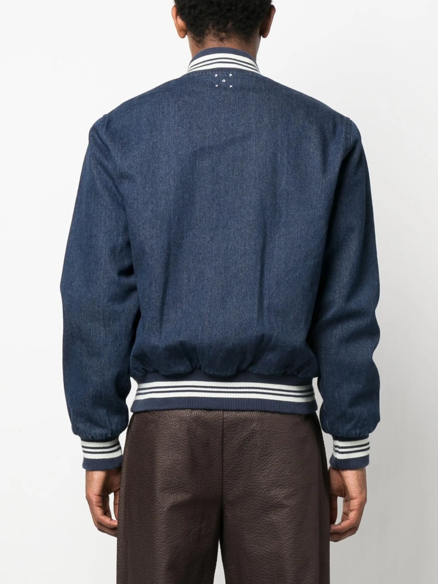 Pop Varsity denim jacket
