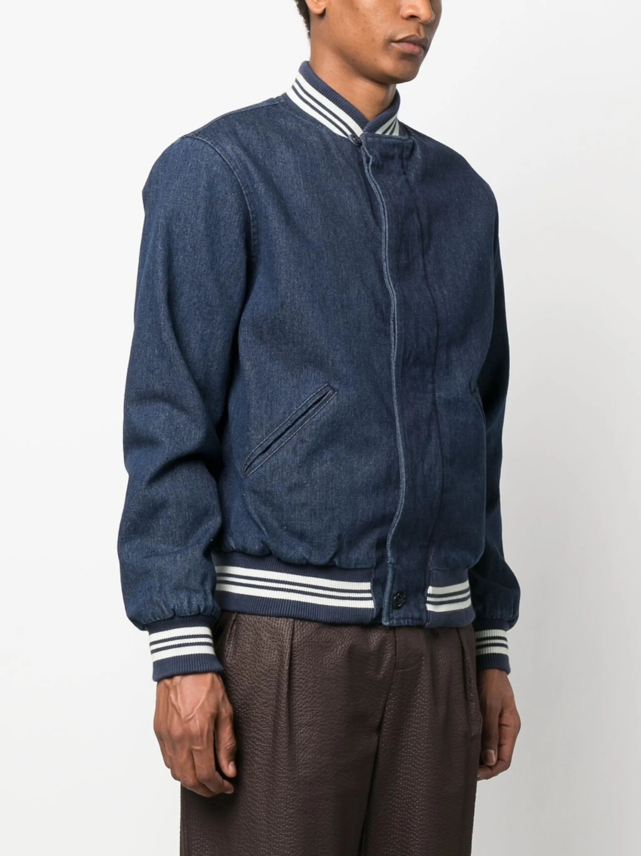 Pop Varsity denim jacket