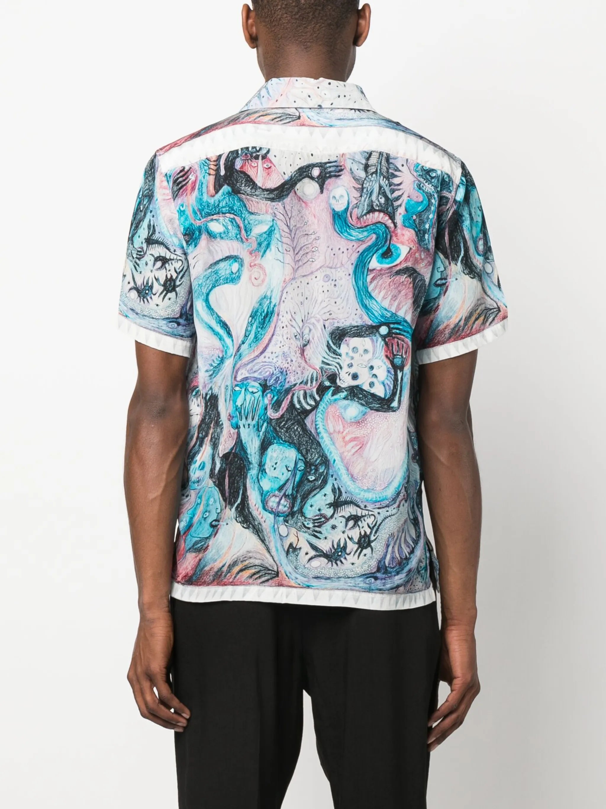 Hypnic Jerk silk shirt