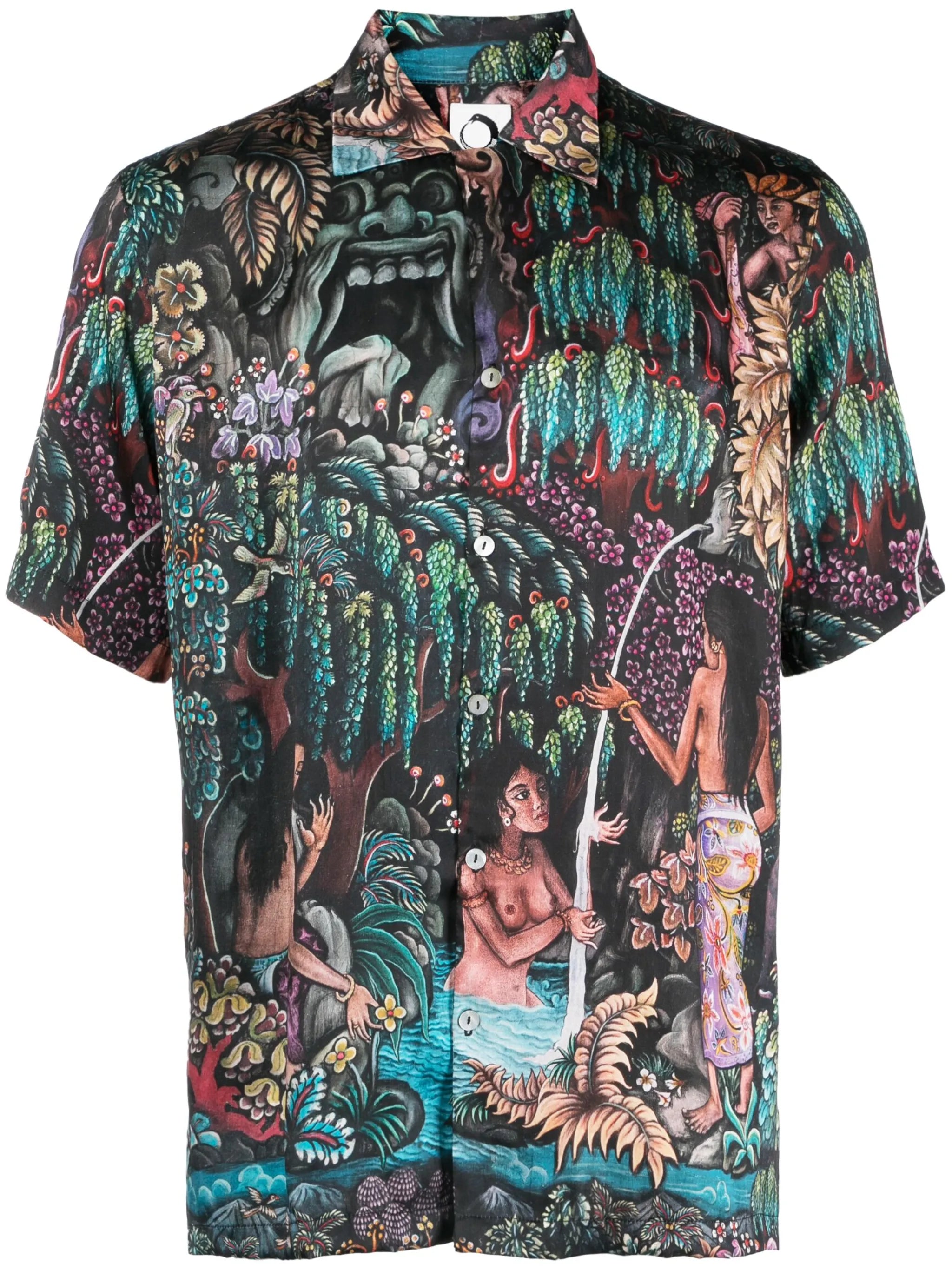 Goa Gajah silk shirt