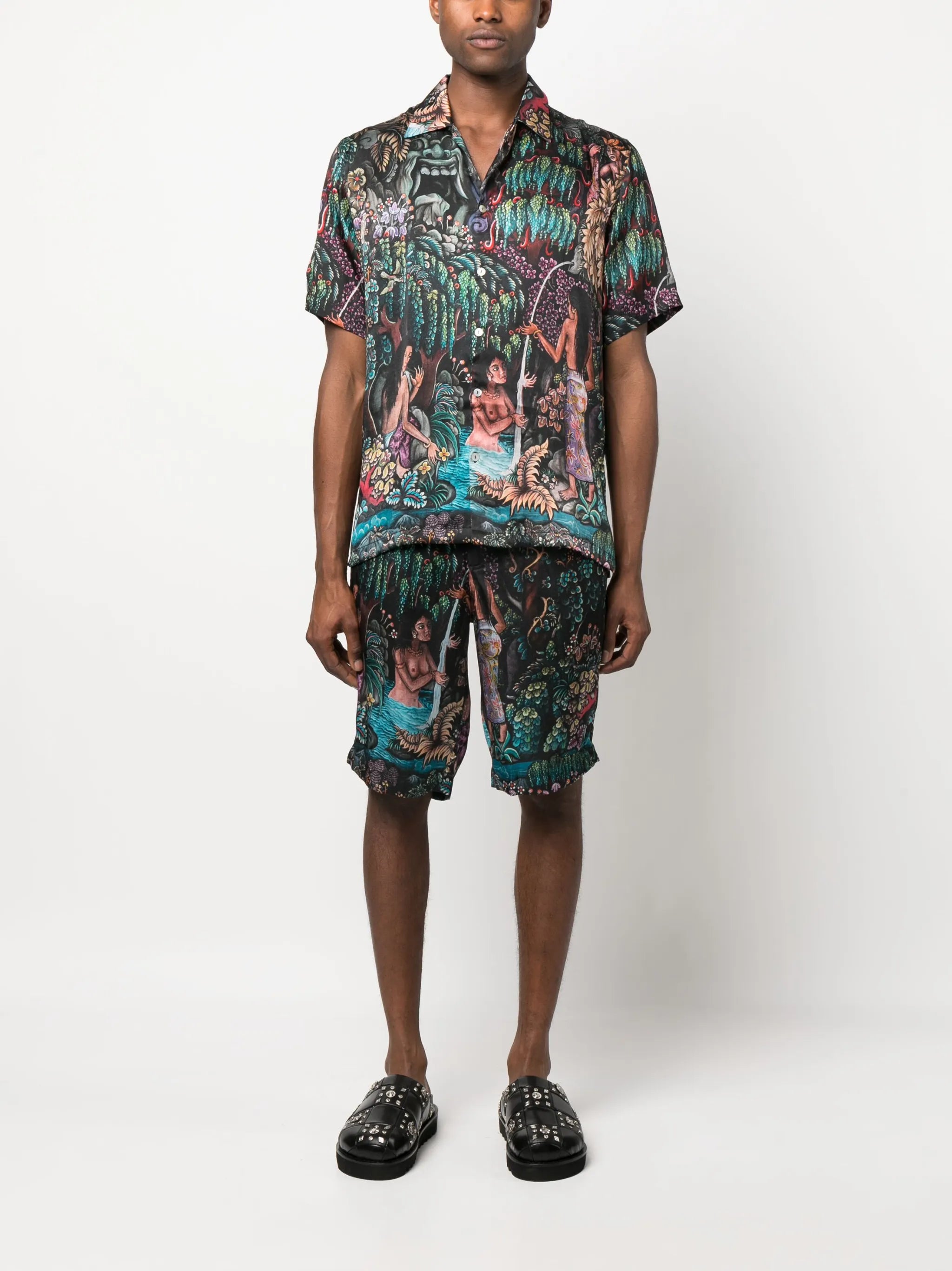 Goa Gajah silk shirt