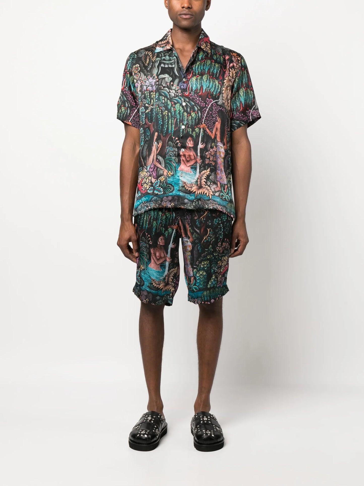 Goa Gajah silk shirt