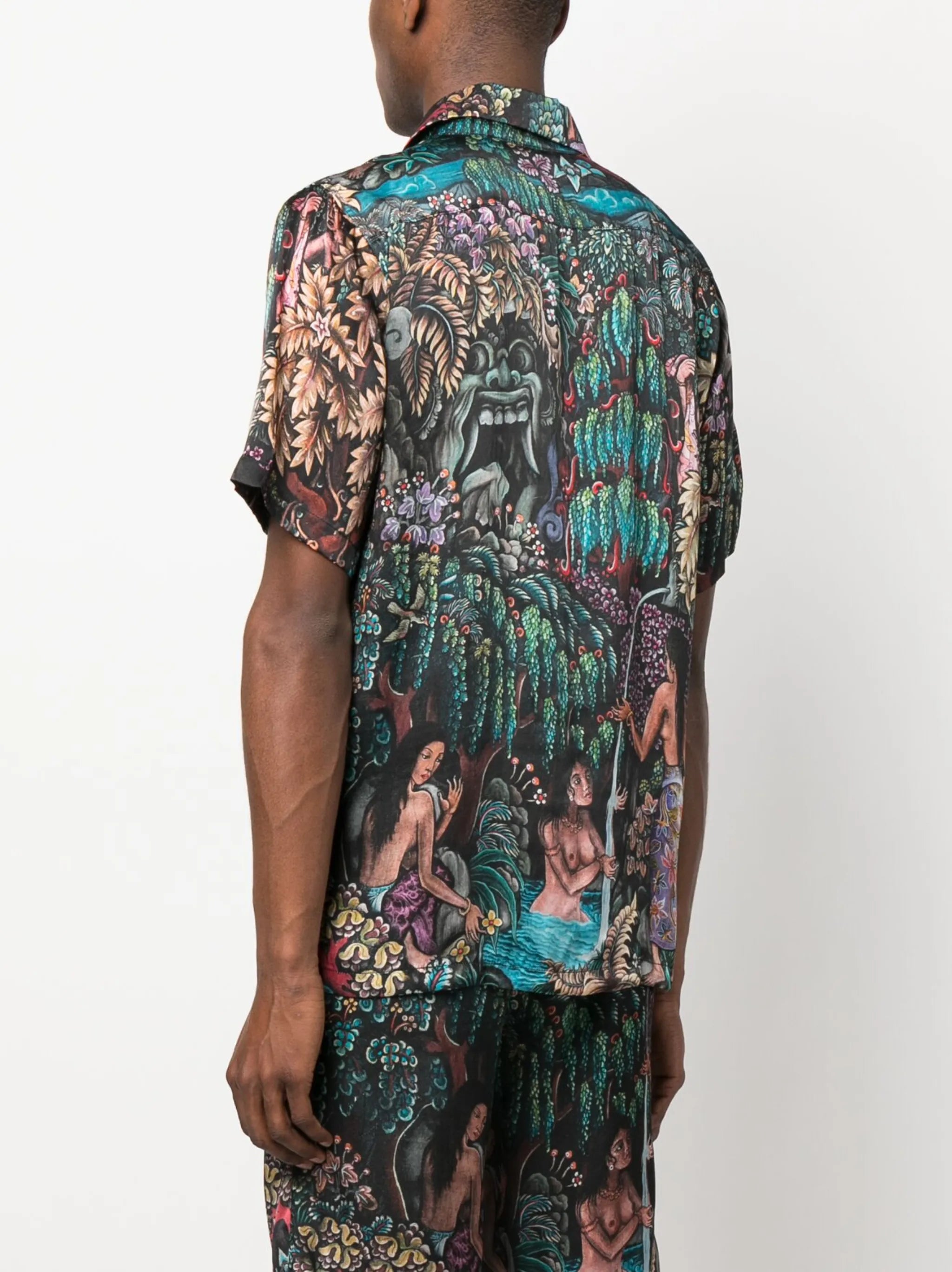 Goa Gajah silk shirt