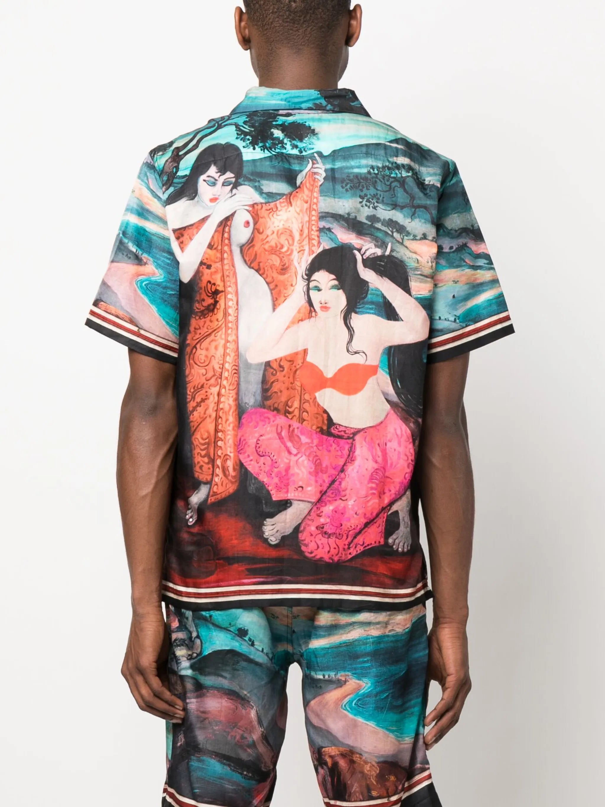 Dua Wanita silk-cotton shirt