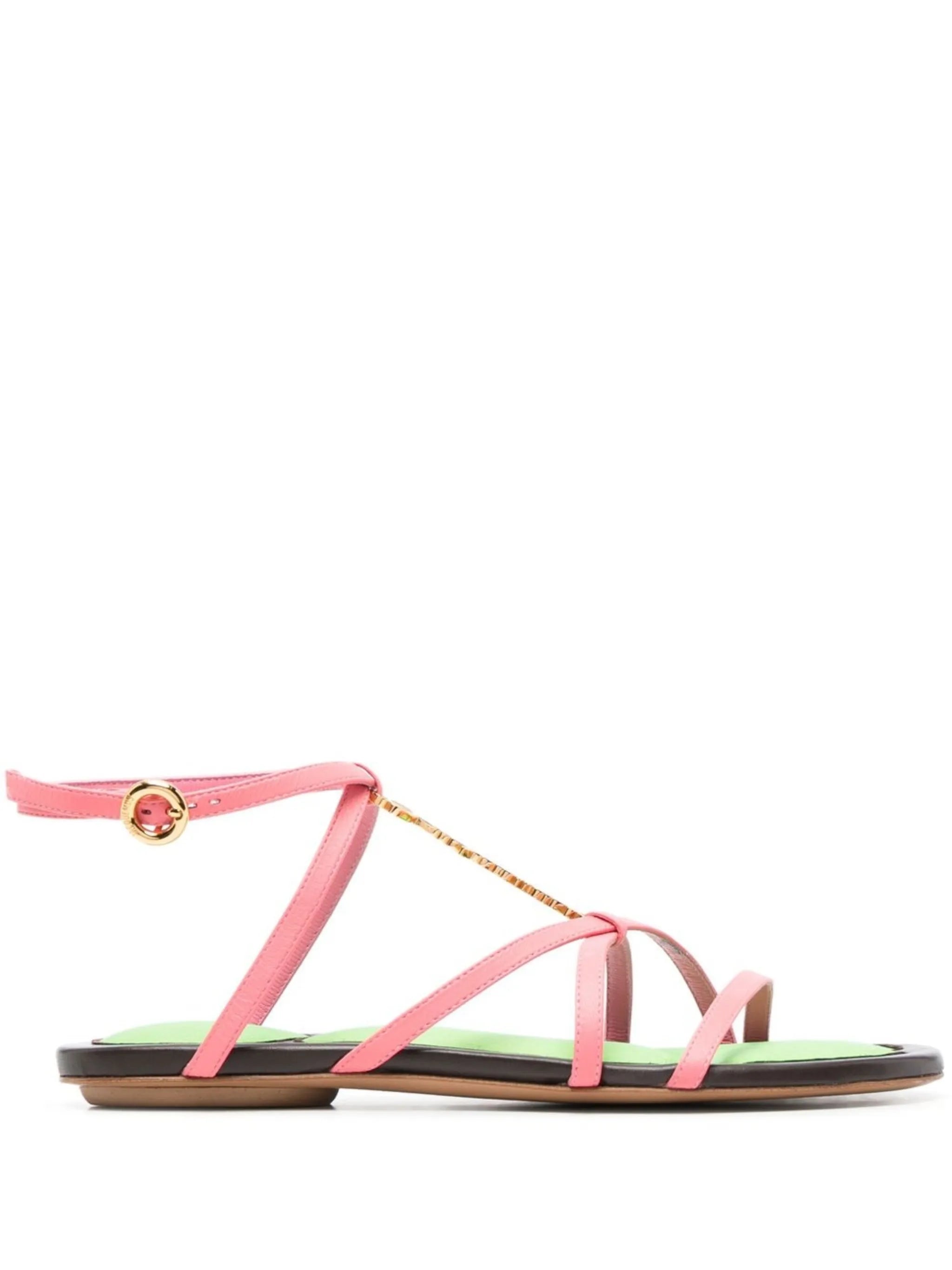 Pralu strappy flat sandals