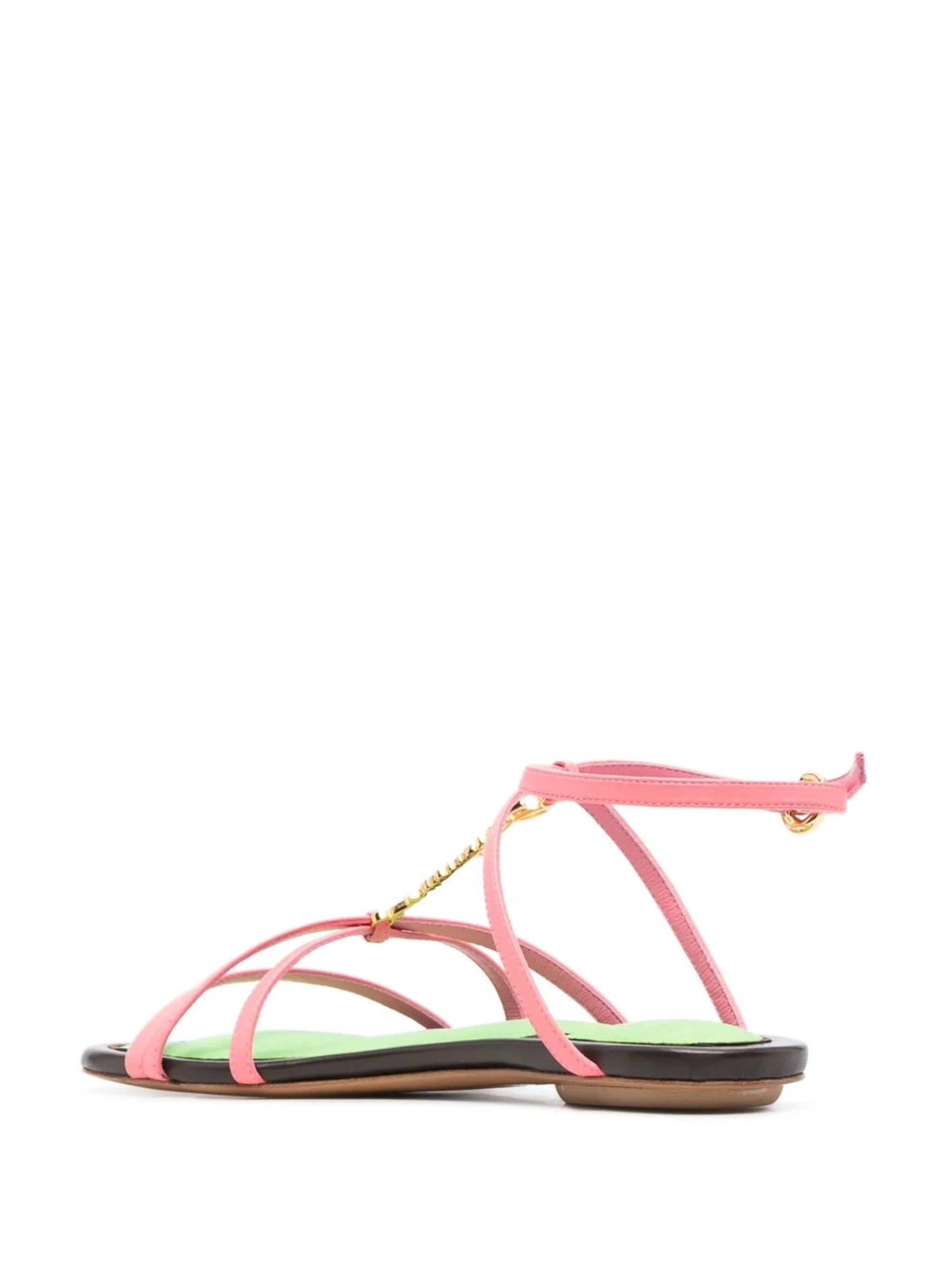 Pralu strappy flat sandals