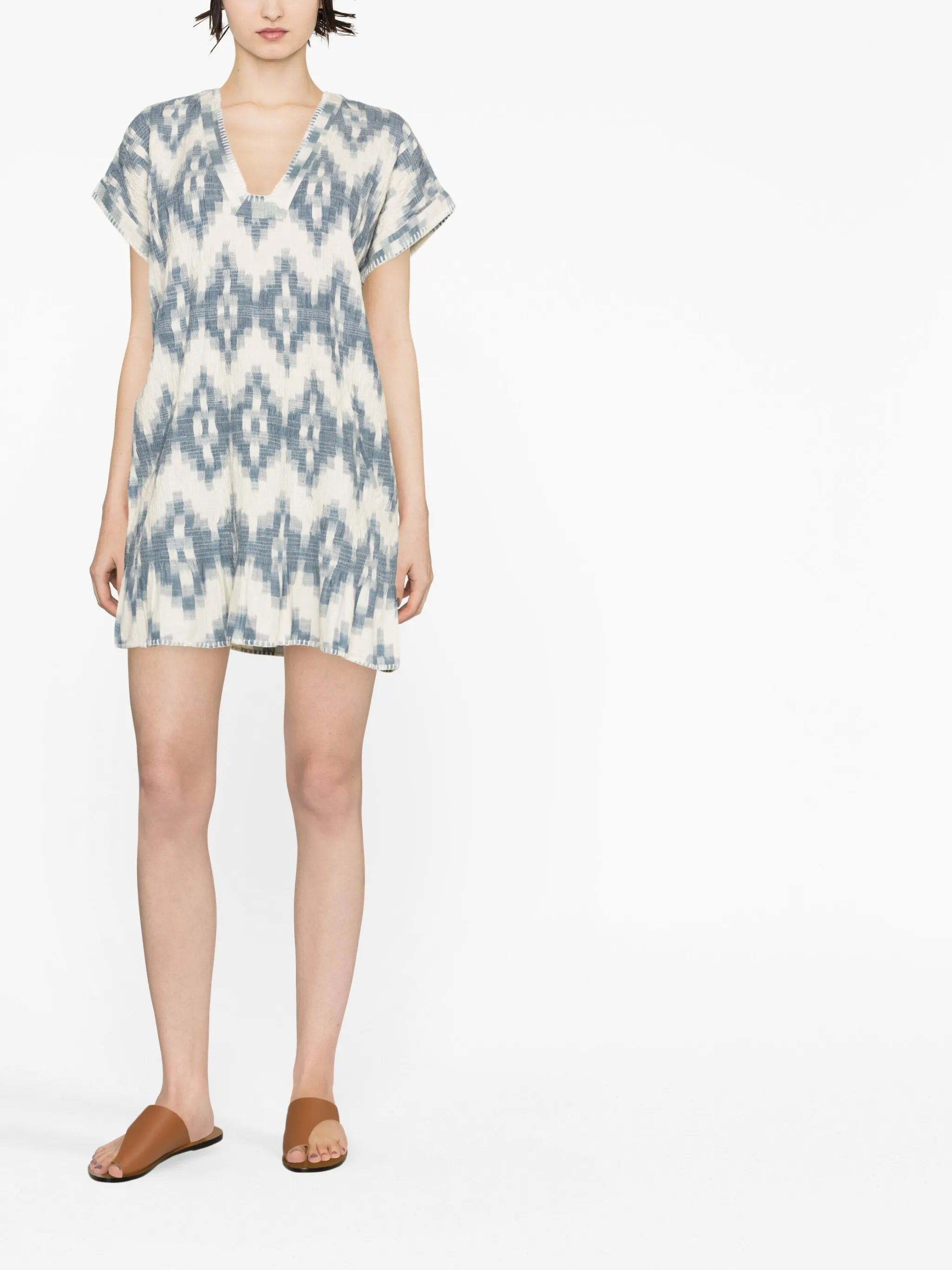Neith Ikat tunic dress