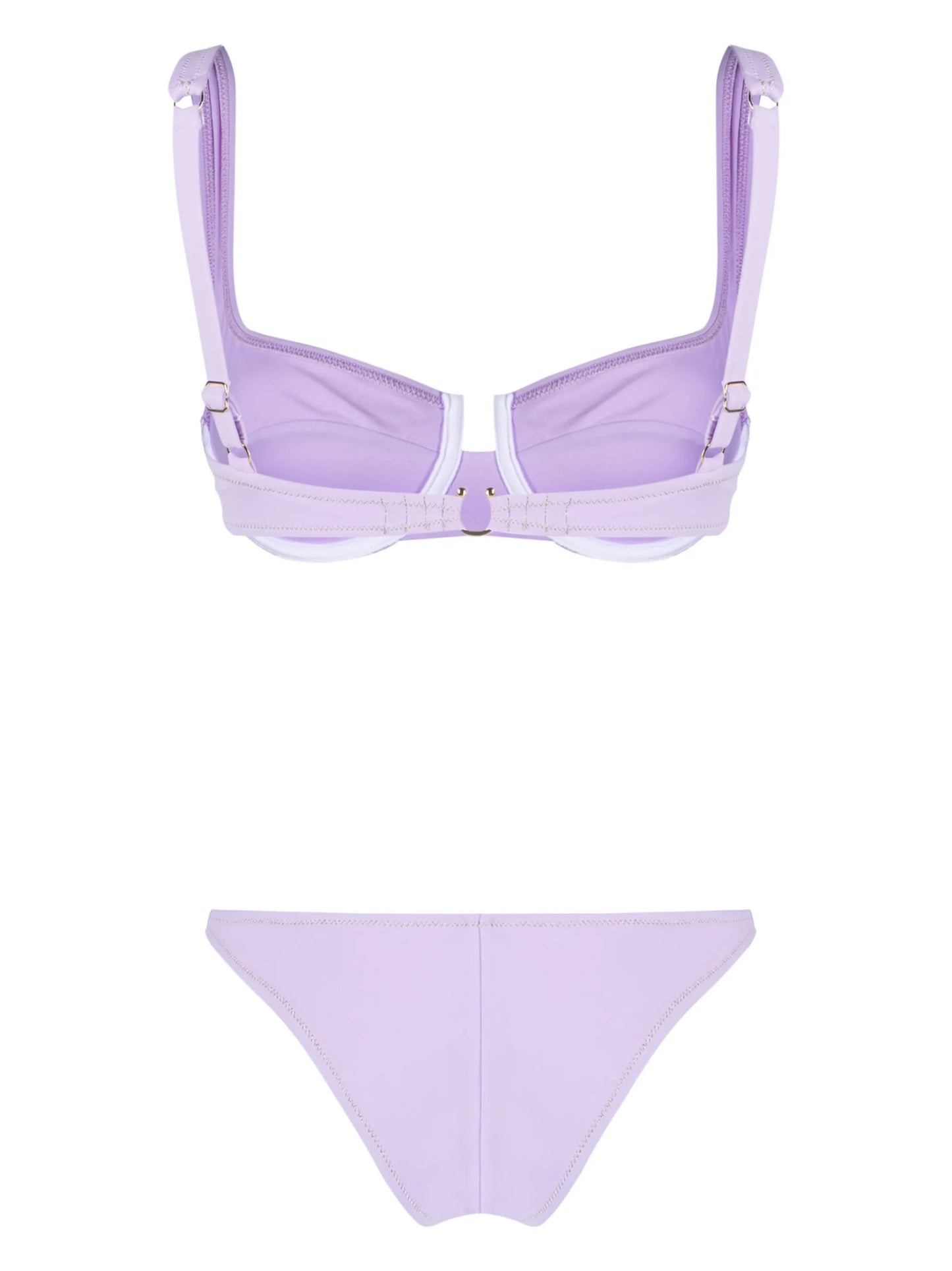 Brigitte underwire-cup bikini set